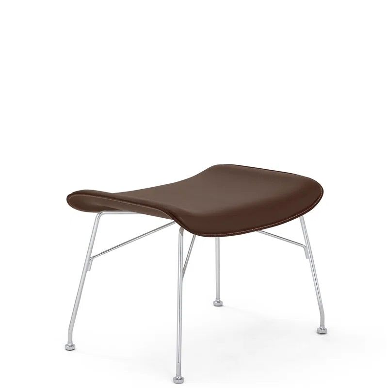 S Wood Ottoman thumbnail 3