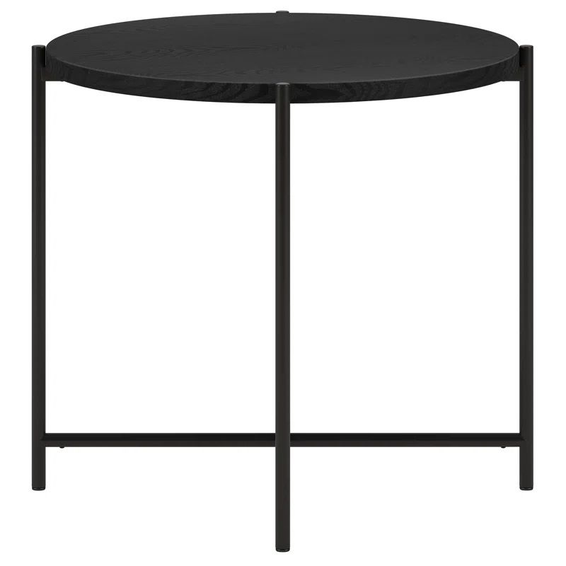 Faux Marble End Table thumbnail 3
