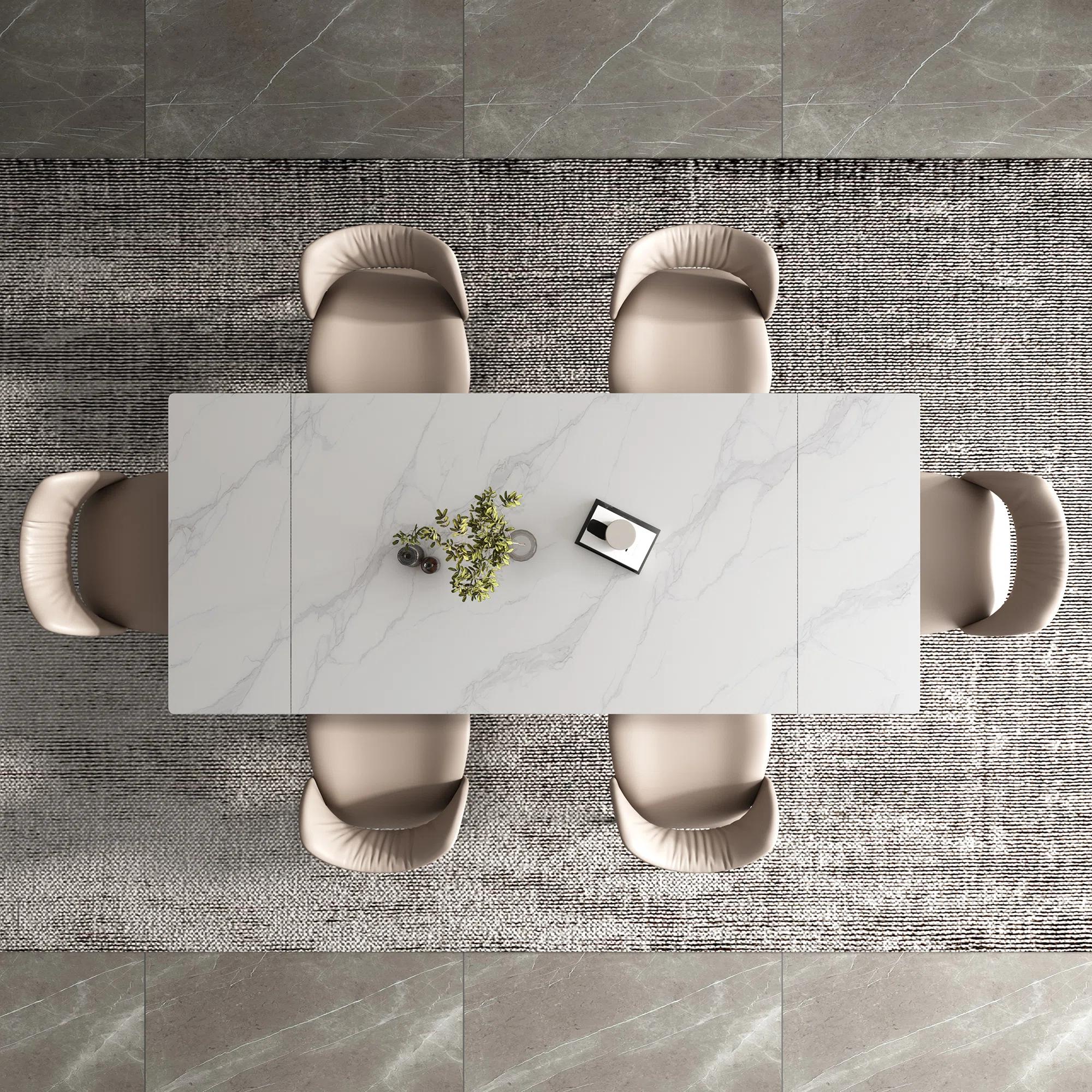 Derin Mechanism Stone Dining Table thumbnail 5