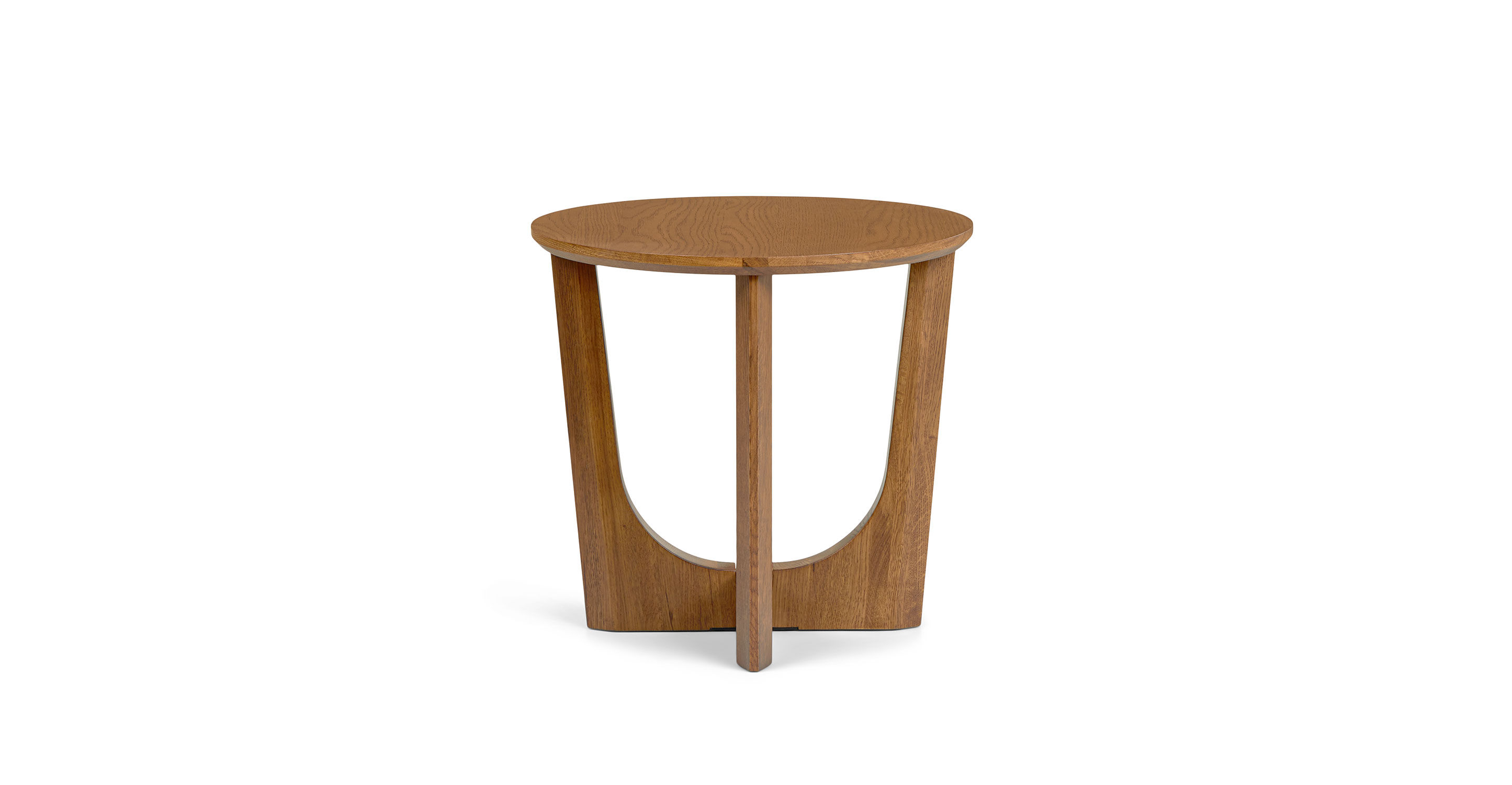 Tovi Smoked Oak Side Table thumbnail 2