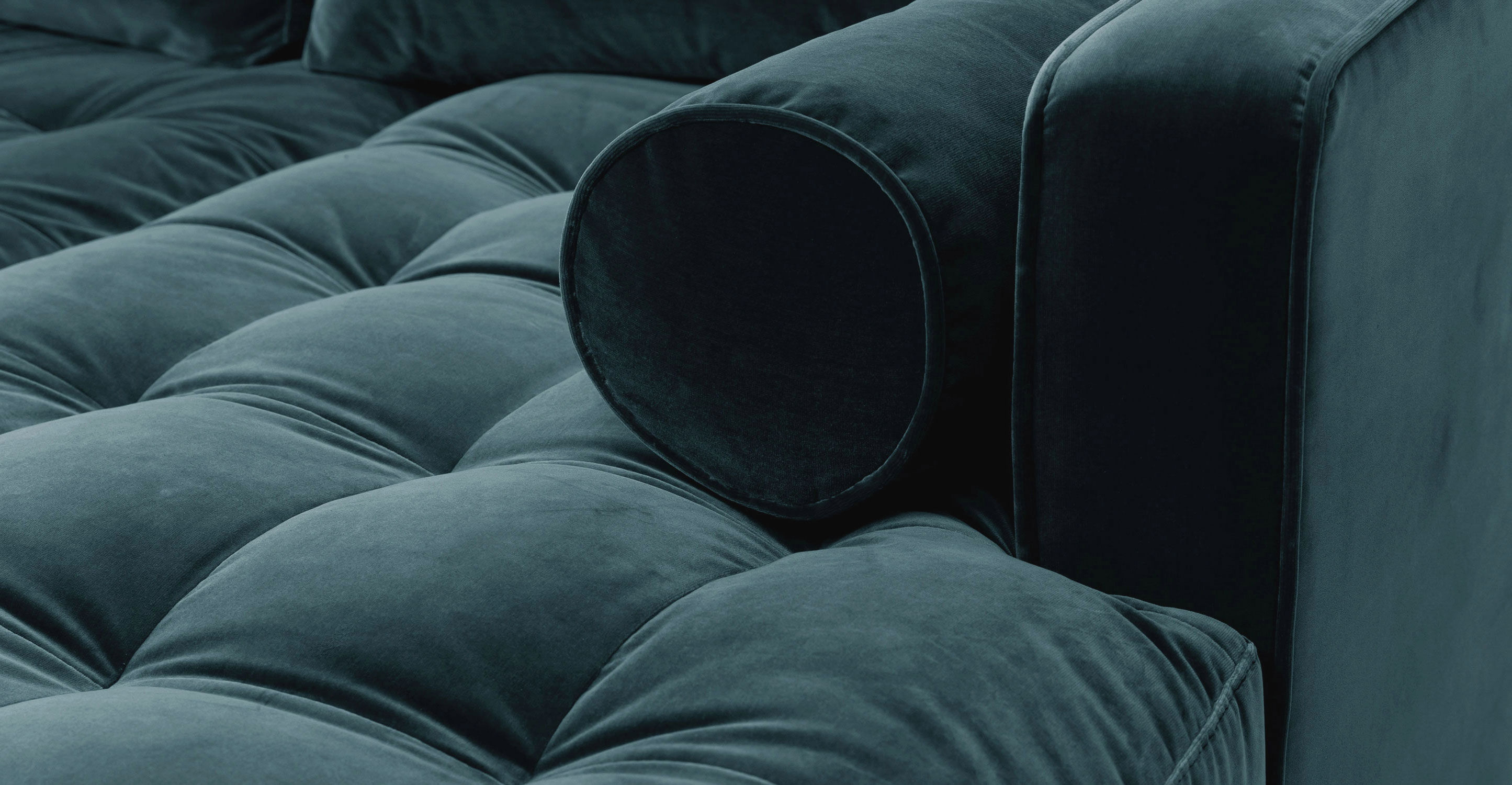 Sven Pacific Blue Right Sectional Sofa thumbnail 6