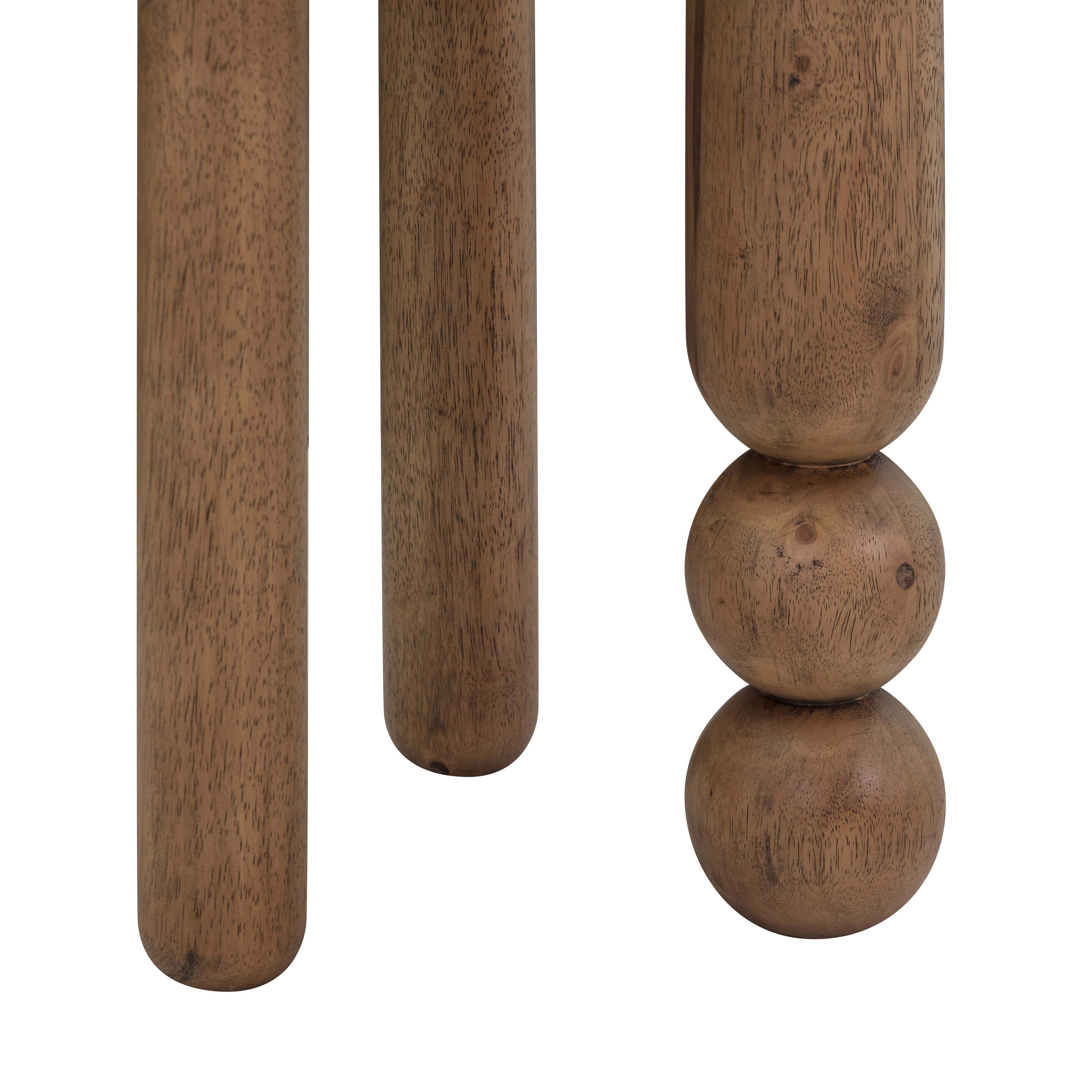 Archer Cognac Wooden Accent Table thumbnail 7