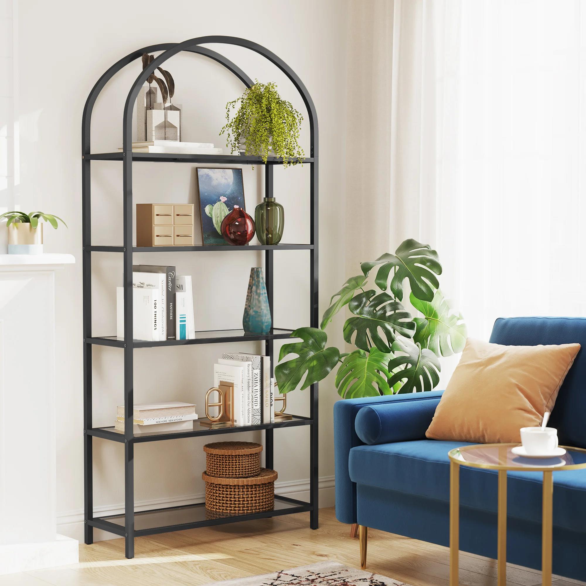 Adrianne Etagere Bookcase thumbnail 2