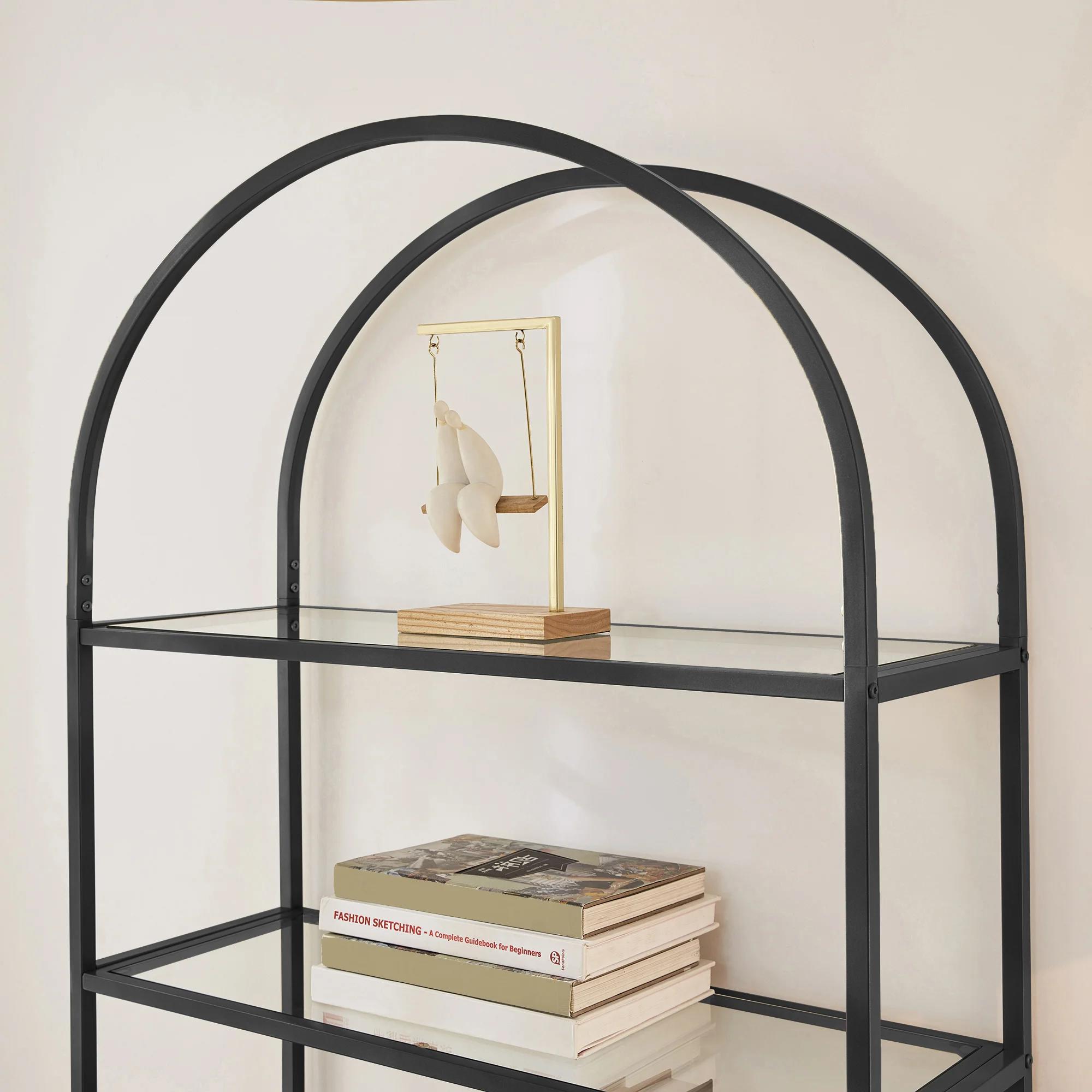 Adrianne Etagere Bookcase thumbnail 5