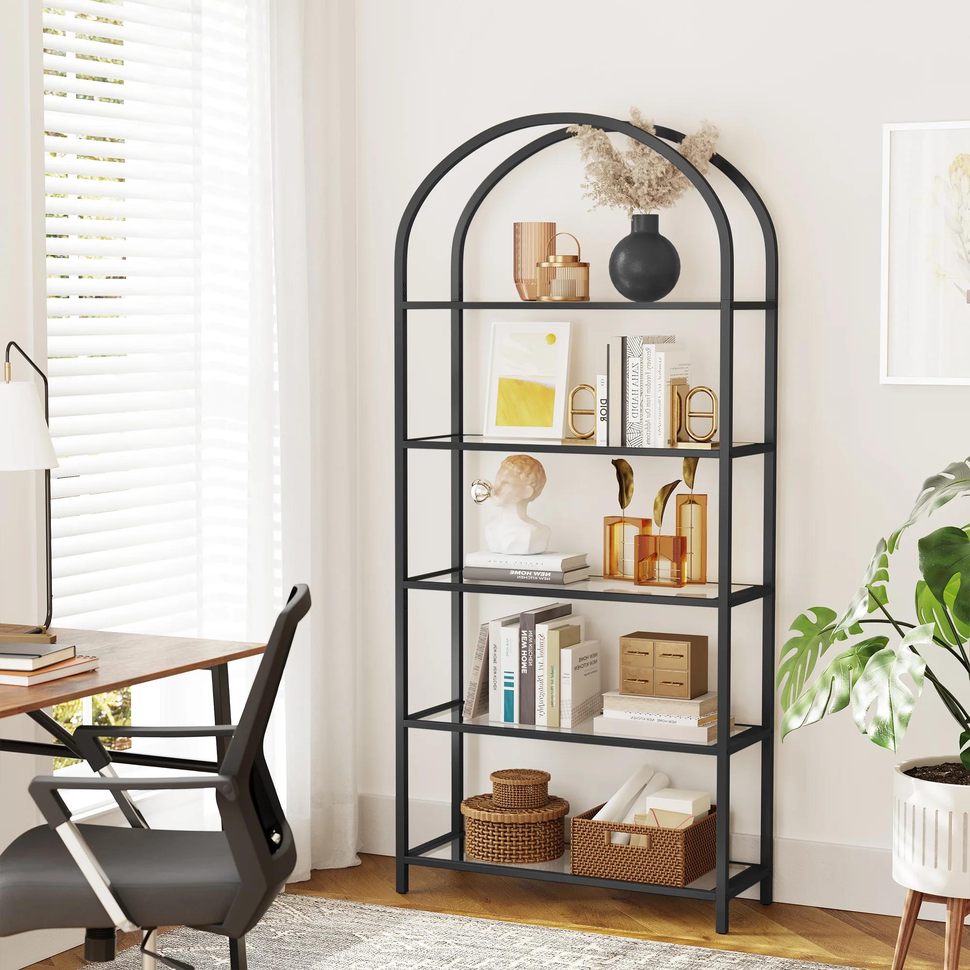 Adrianne Etagere Bookcase thumbnail 6