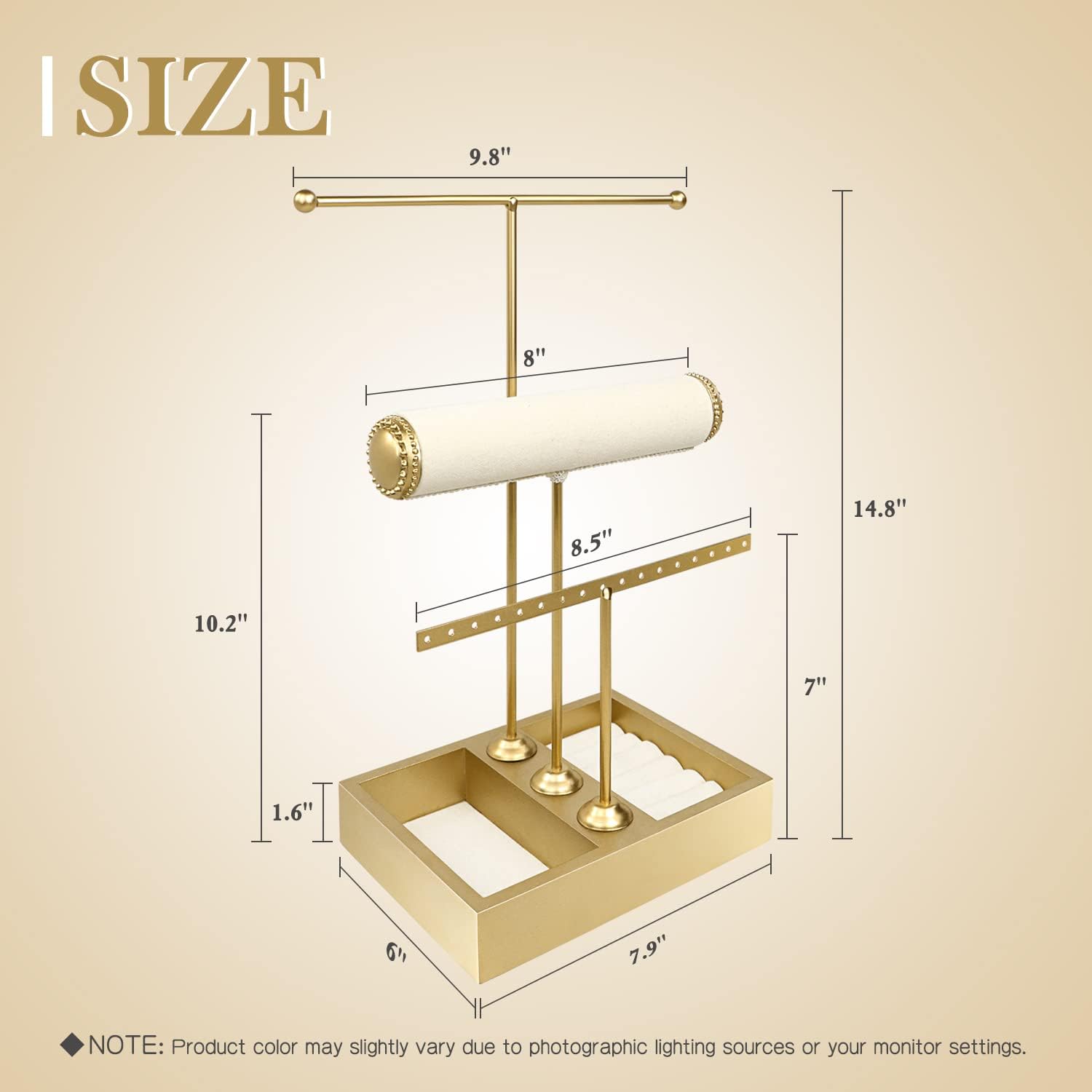 Funlove Jewelry Organizer Stand 3 in 1 thumbnail 3