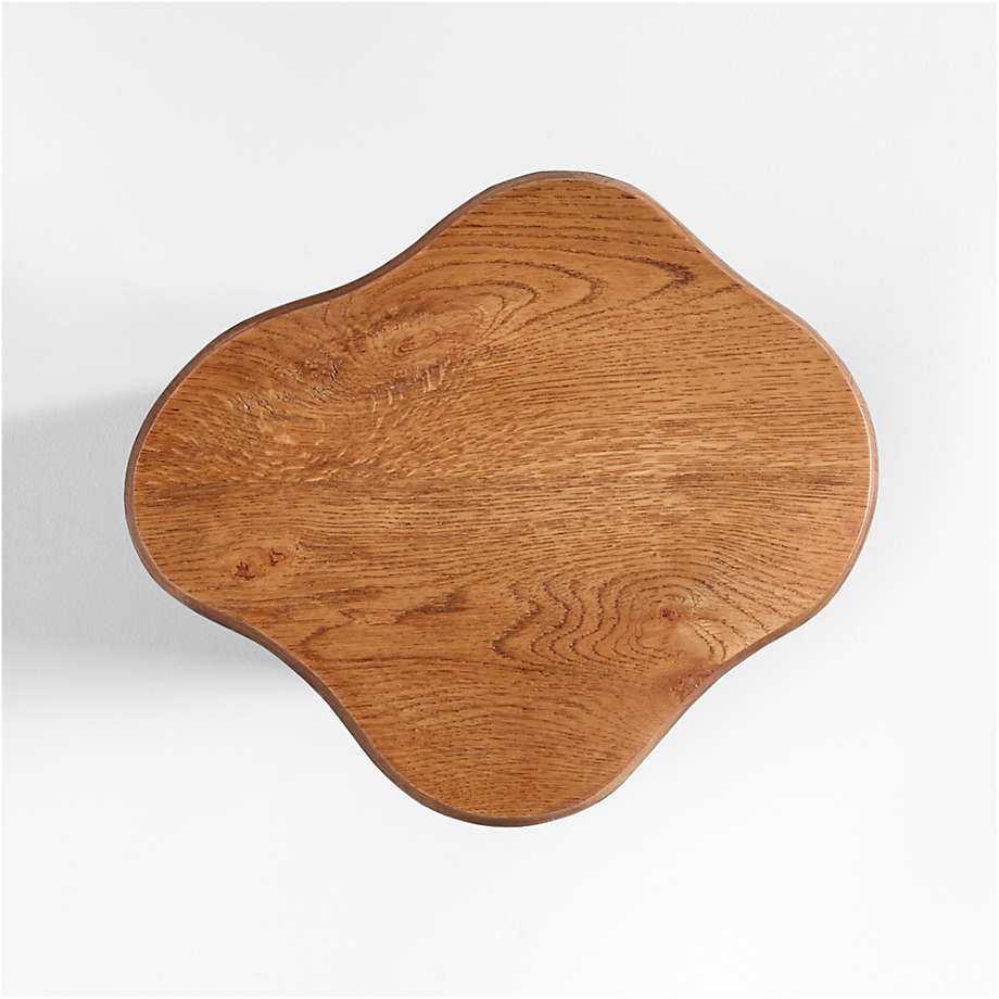 Winslow Oak Wood Side Table thumbnail 3