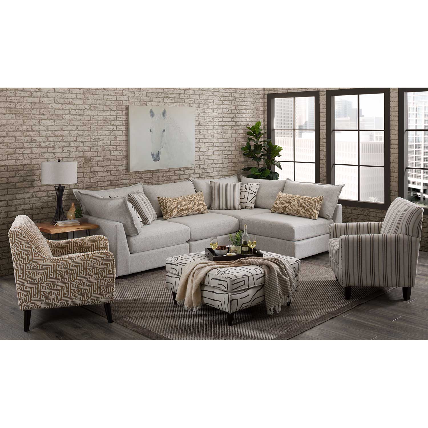 Tate Corner Chair thumbnail 2