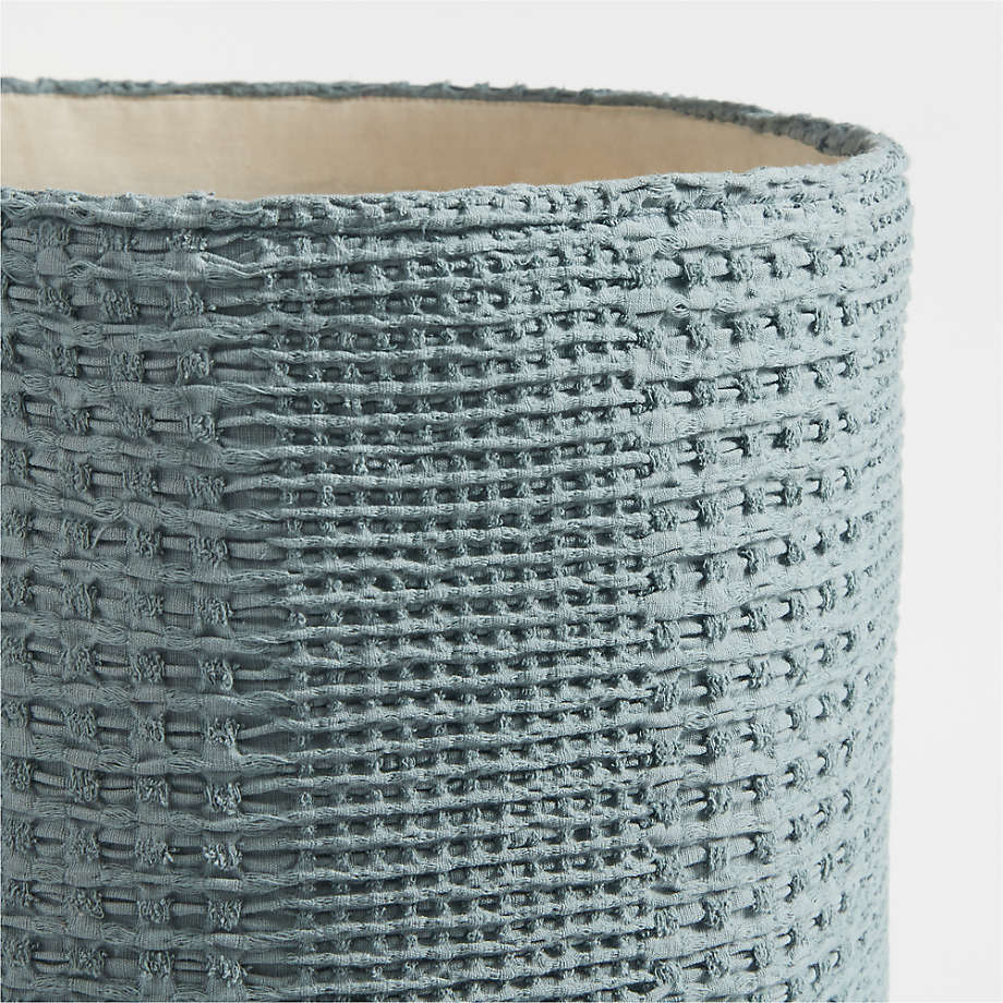 Nella Green Waffle Weave Kids Hamper thumbnail 3