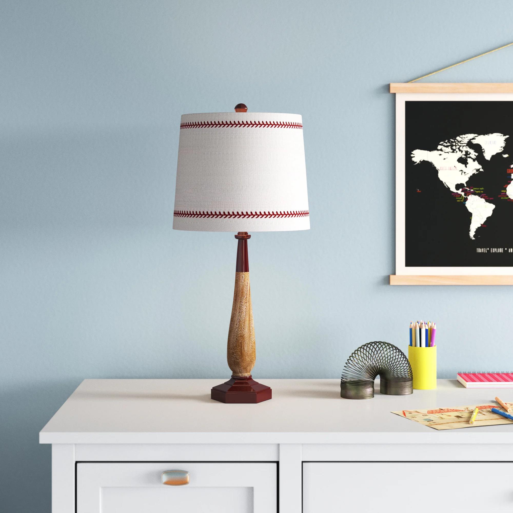 Baerl Resin Table Lamp thumbnail 3