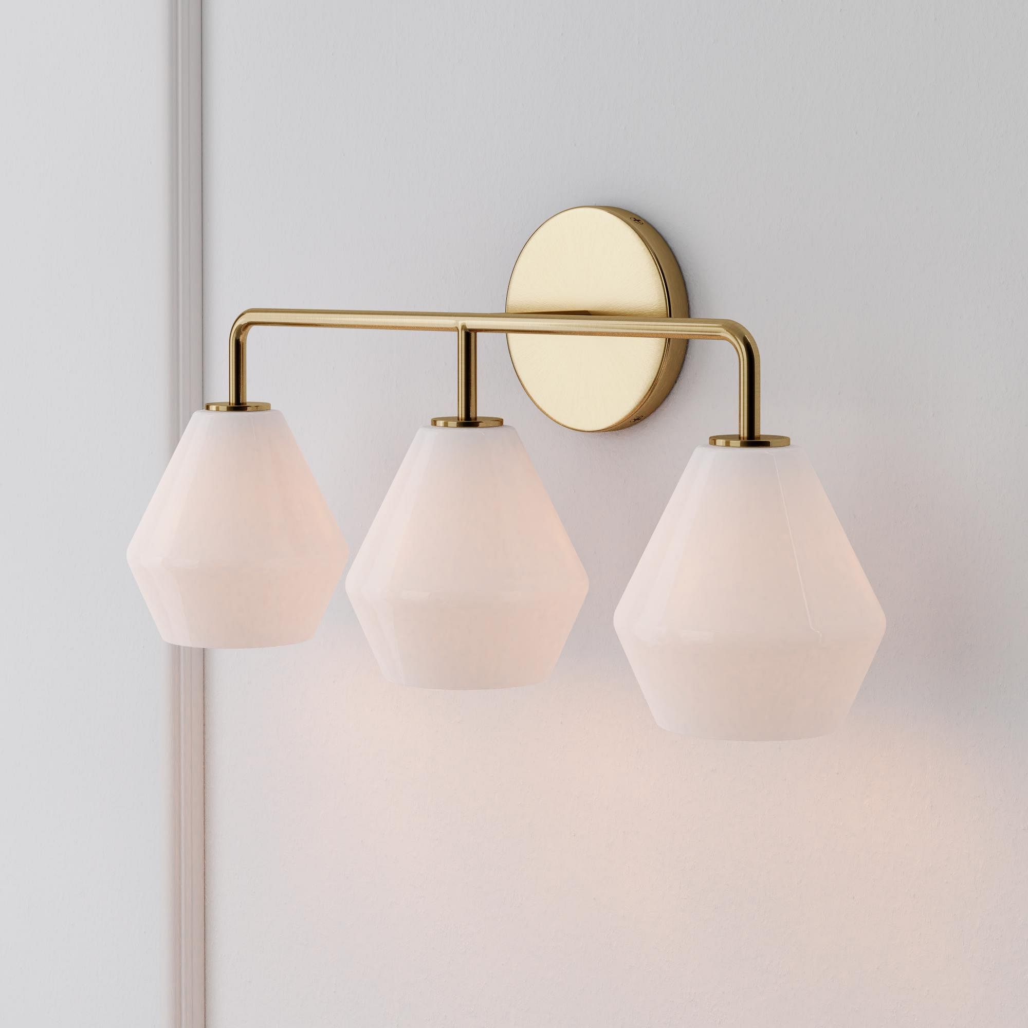 Sculptural 3-Light Geo Sconce thumbnail 2