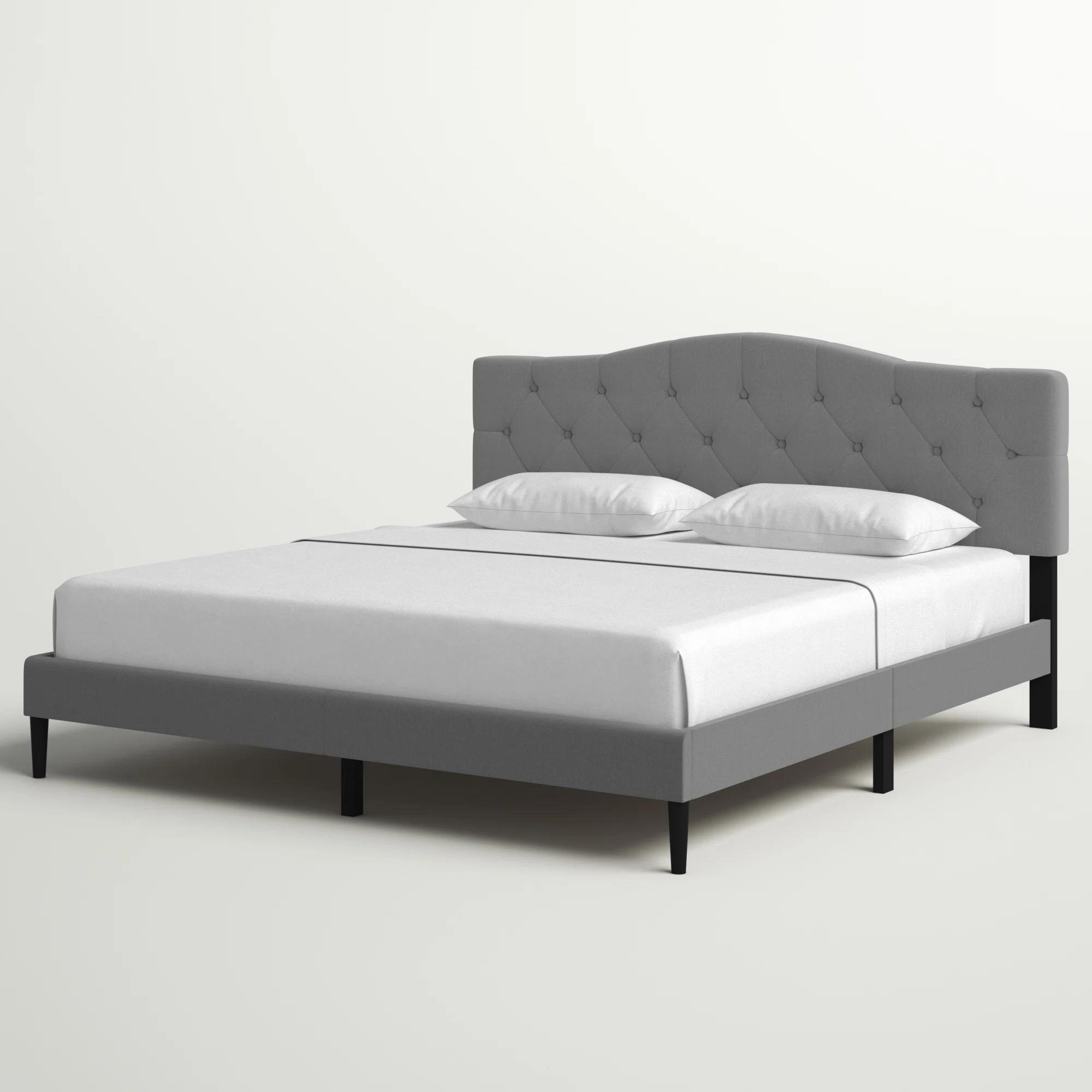 Arnette Upholstered Bed-King thumbnail 4