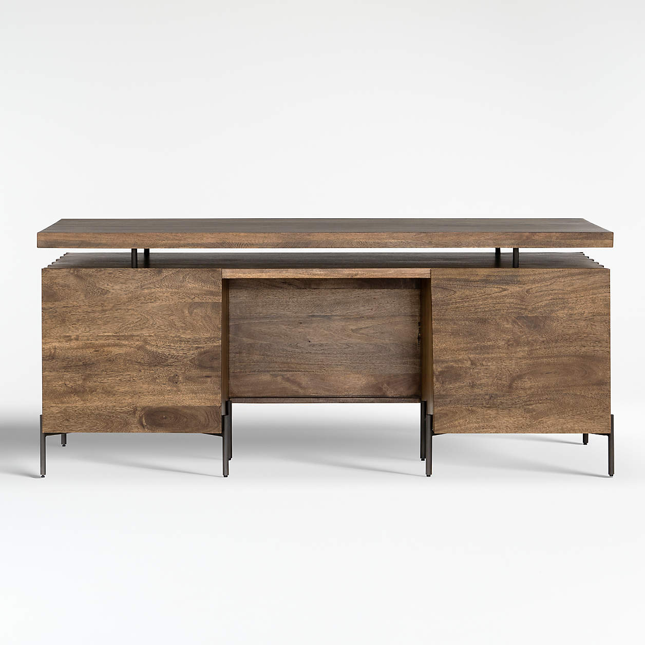 Raffael Carved Wood Executive Desk thumbnail 3