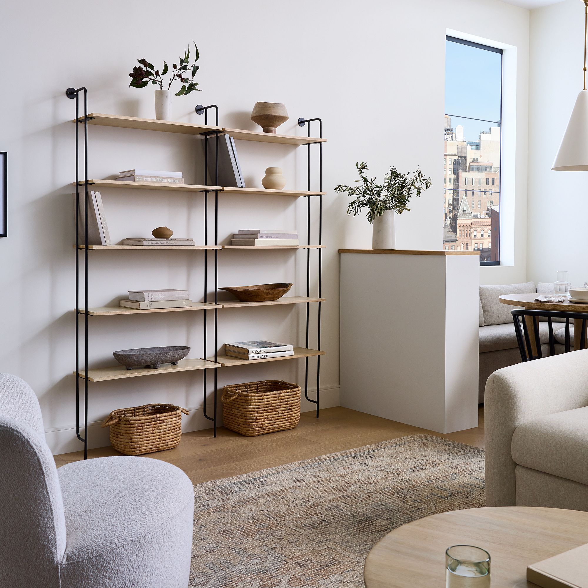 Willow Modular 5-Shelf Wall Unit thumbnail 2