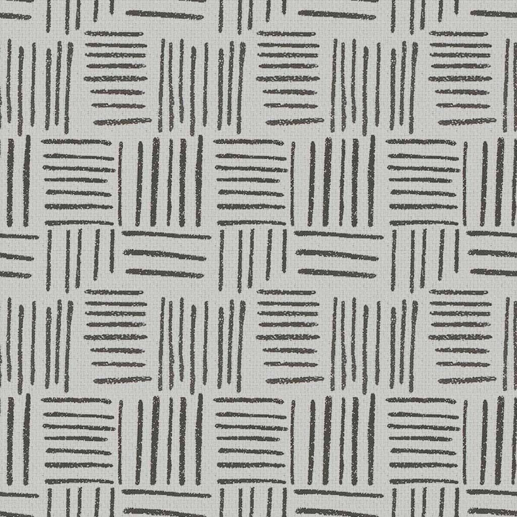 Olara Jacquard Gray Ottoman thumbnail 4