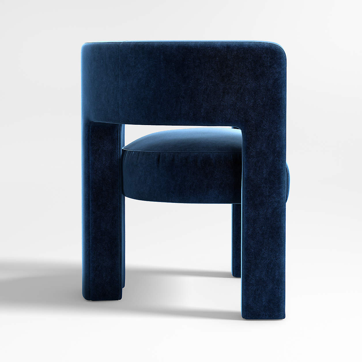 Sculpt Velvet Accent Chair thumbnail 4