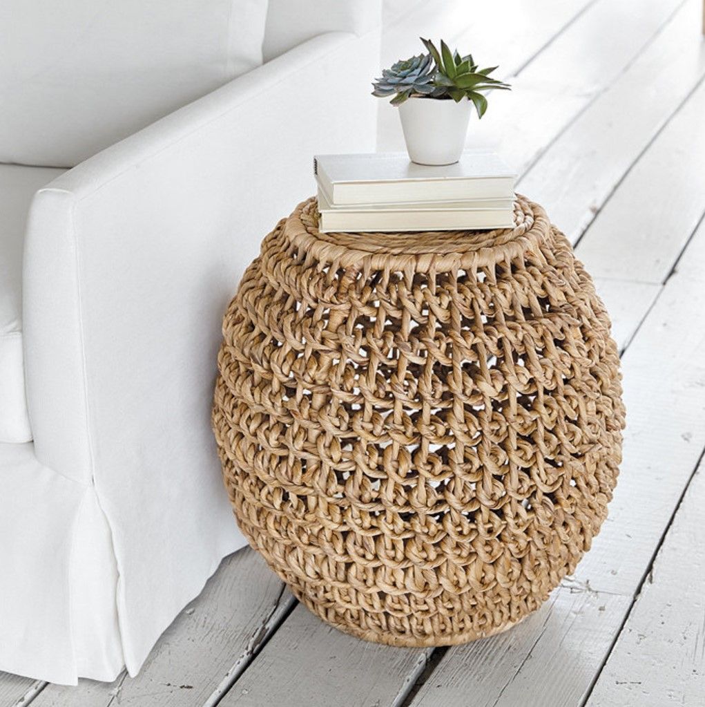 Tulum Woven Garden Stool thumbnail 2