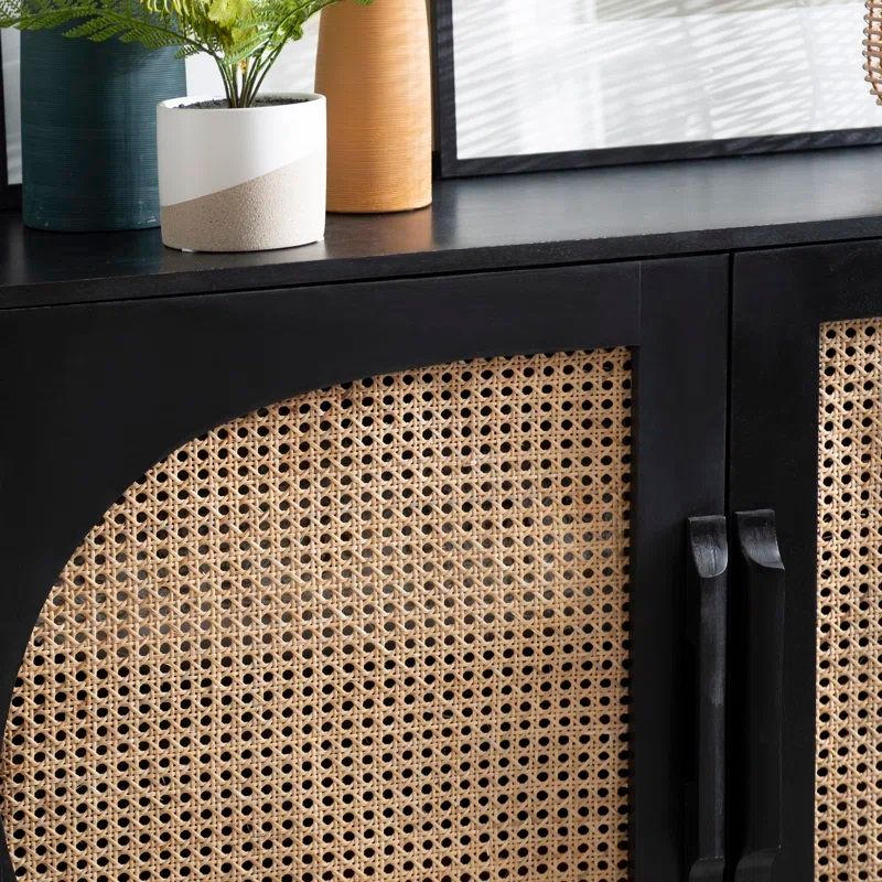 Maelys Solid Wood Accent Cabinet thumbnail 3