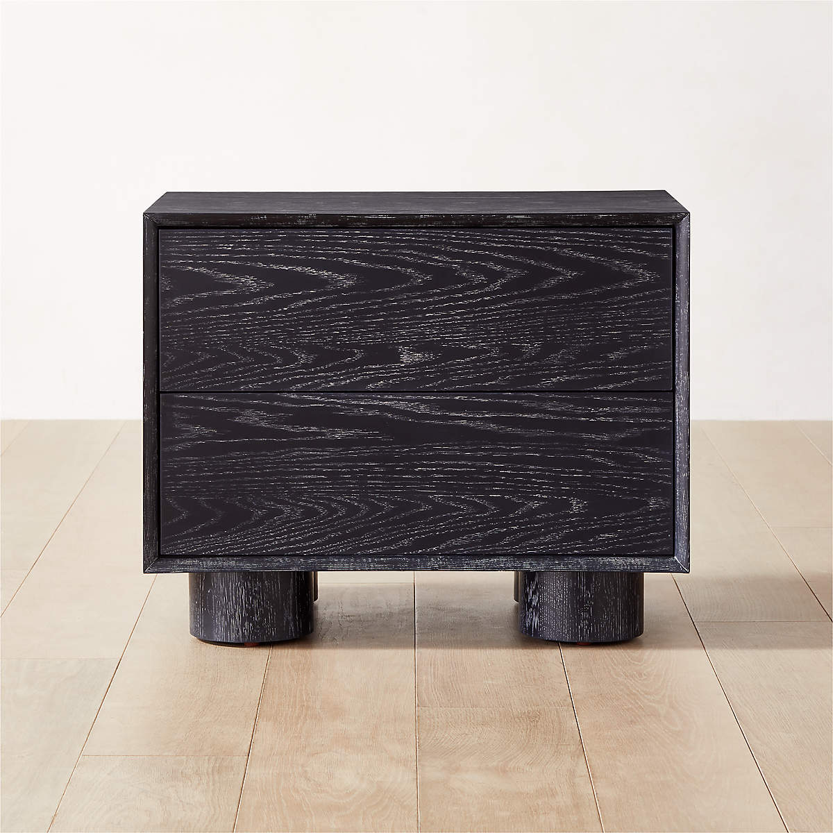 Cantar Cerused Black Oak Nightstand thumbnail 2