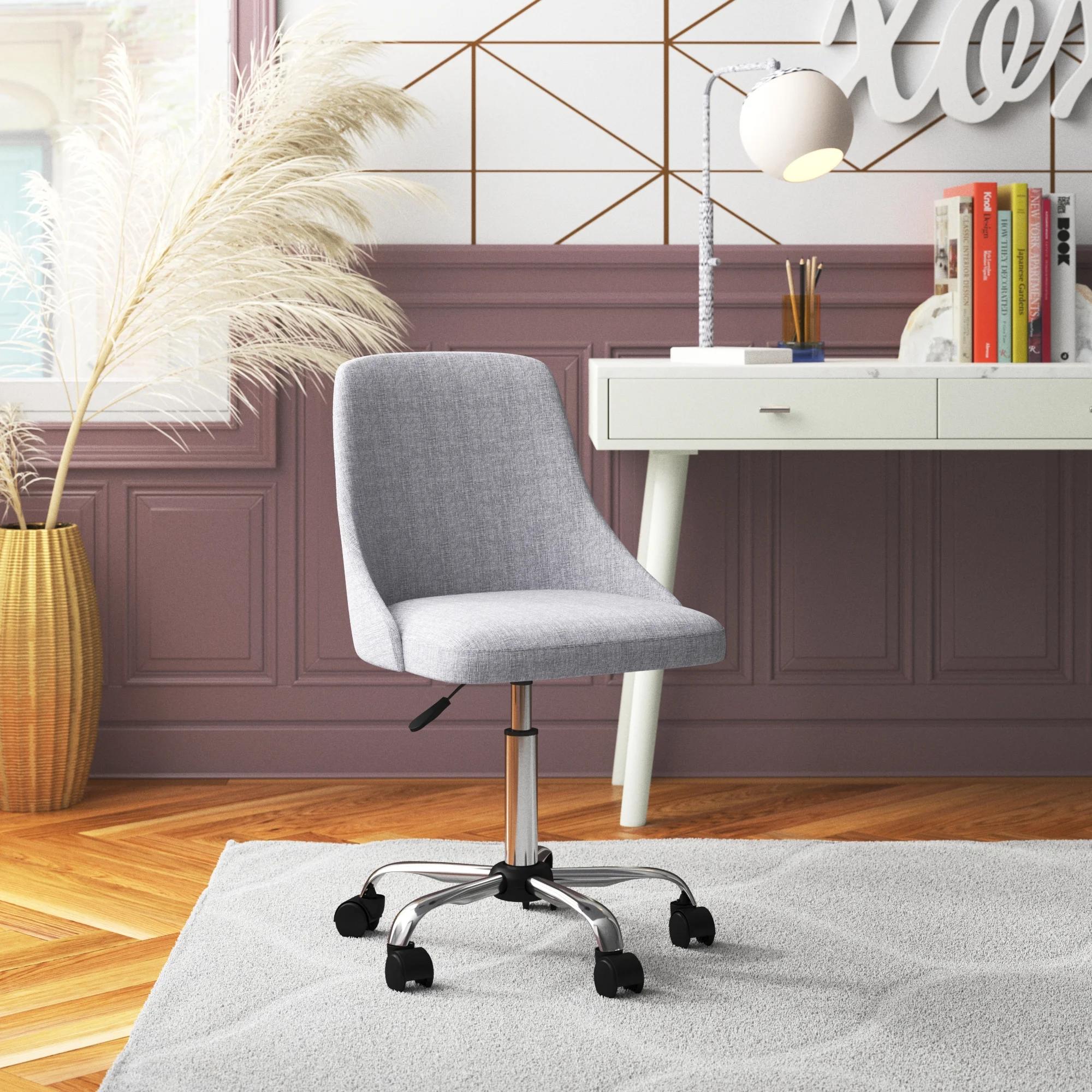 Natalia Fabric Upholstered Office Chair thumbnail 6