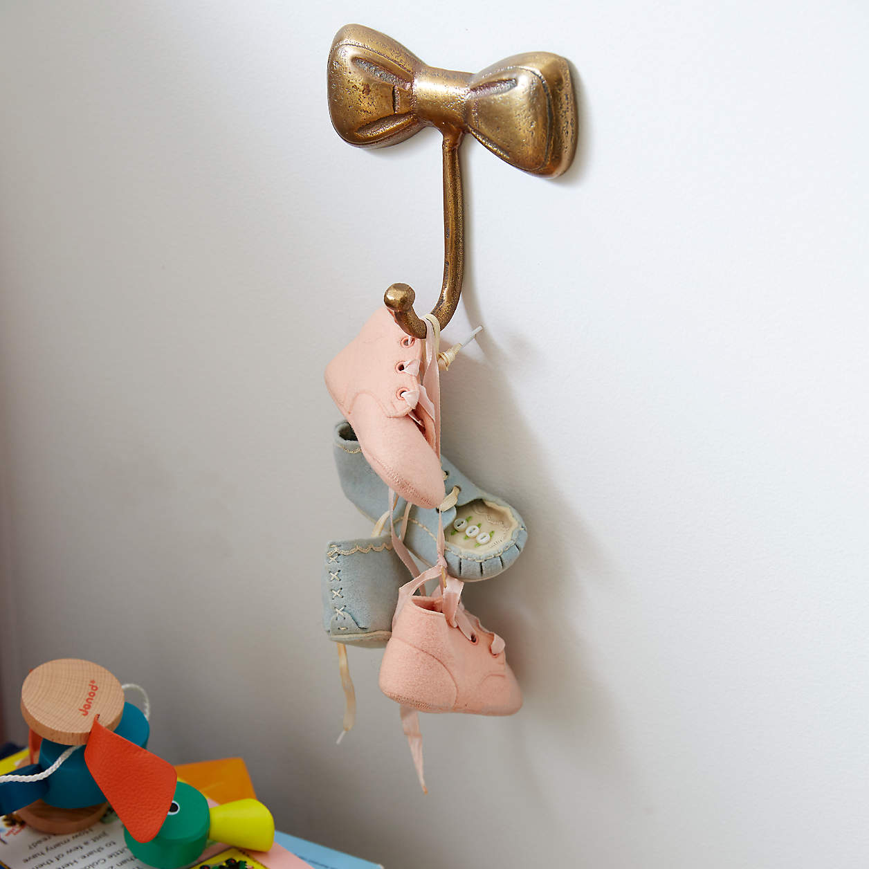 Little Bow Metal Wall Hook thumbnail 3