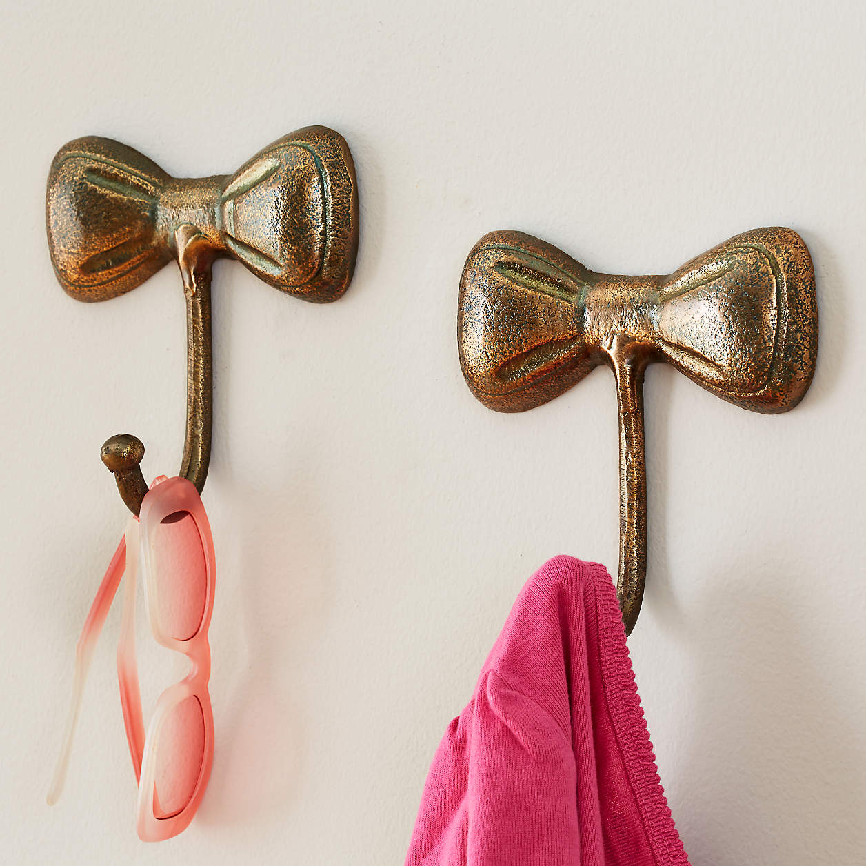 Little Bow Metal Wall Hook thumbnail 5