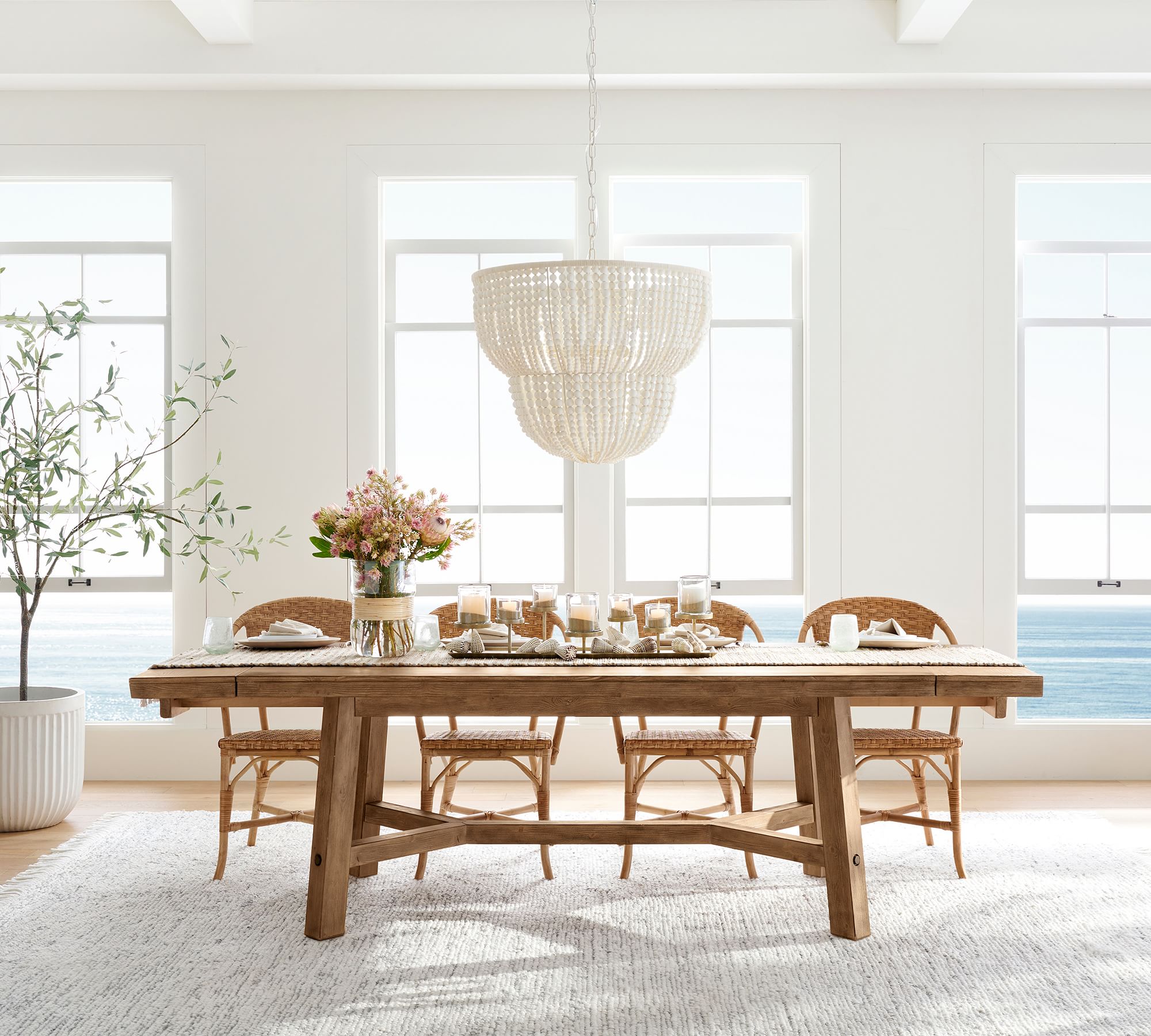 Rustic Farmhouse Dining Table thumbnail 2