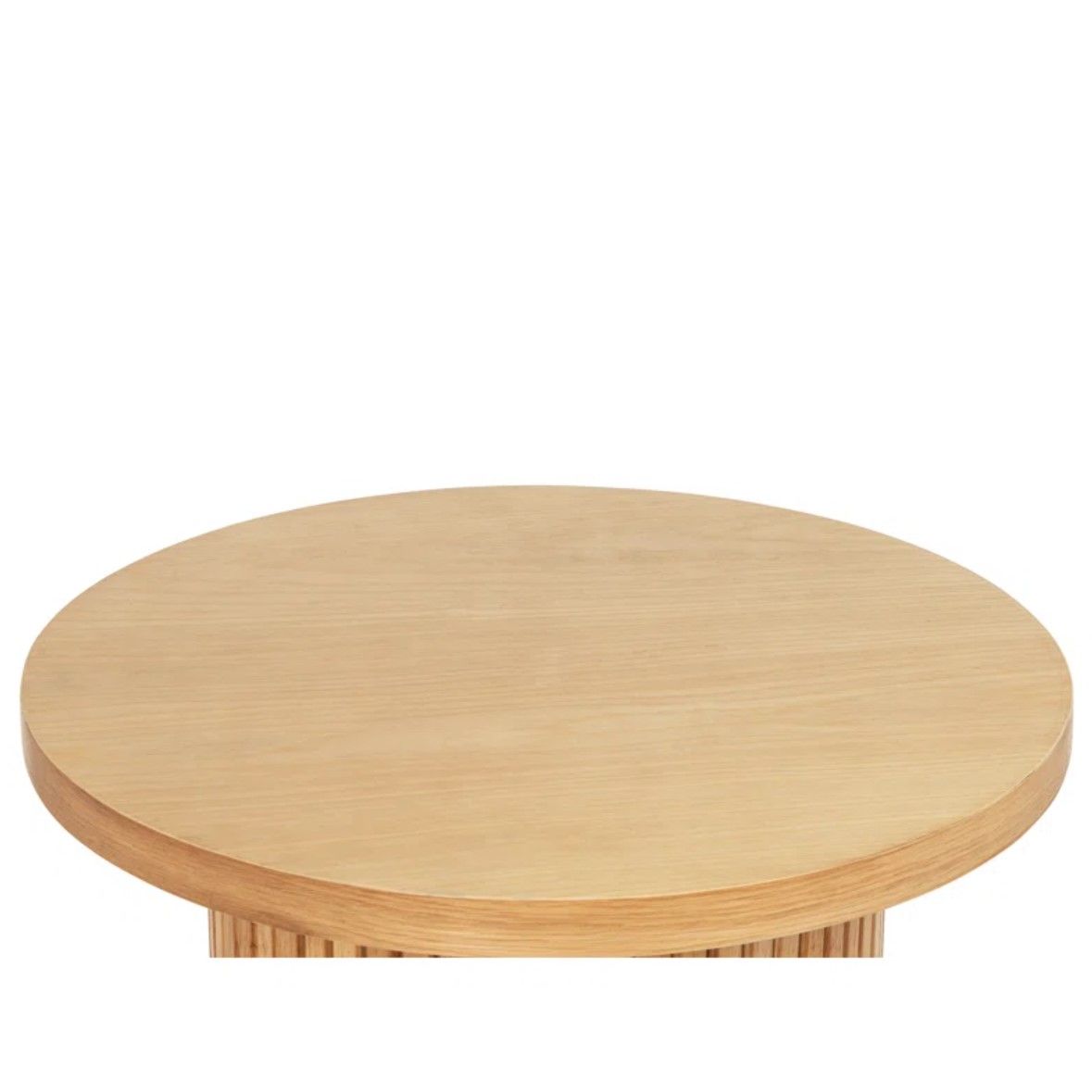 Serwon Pedestal Wood Round End Table thumbnail 3