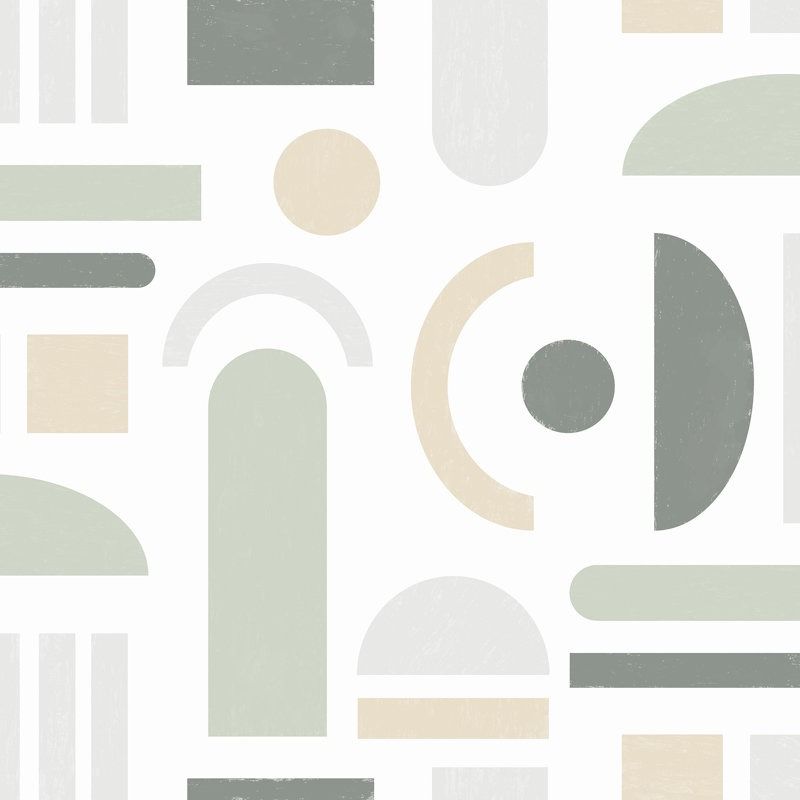 Peel and Stick Geometric Wallpaper thumbnail 2