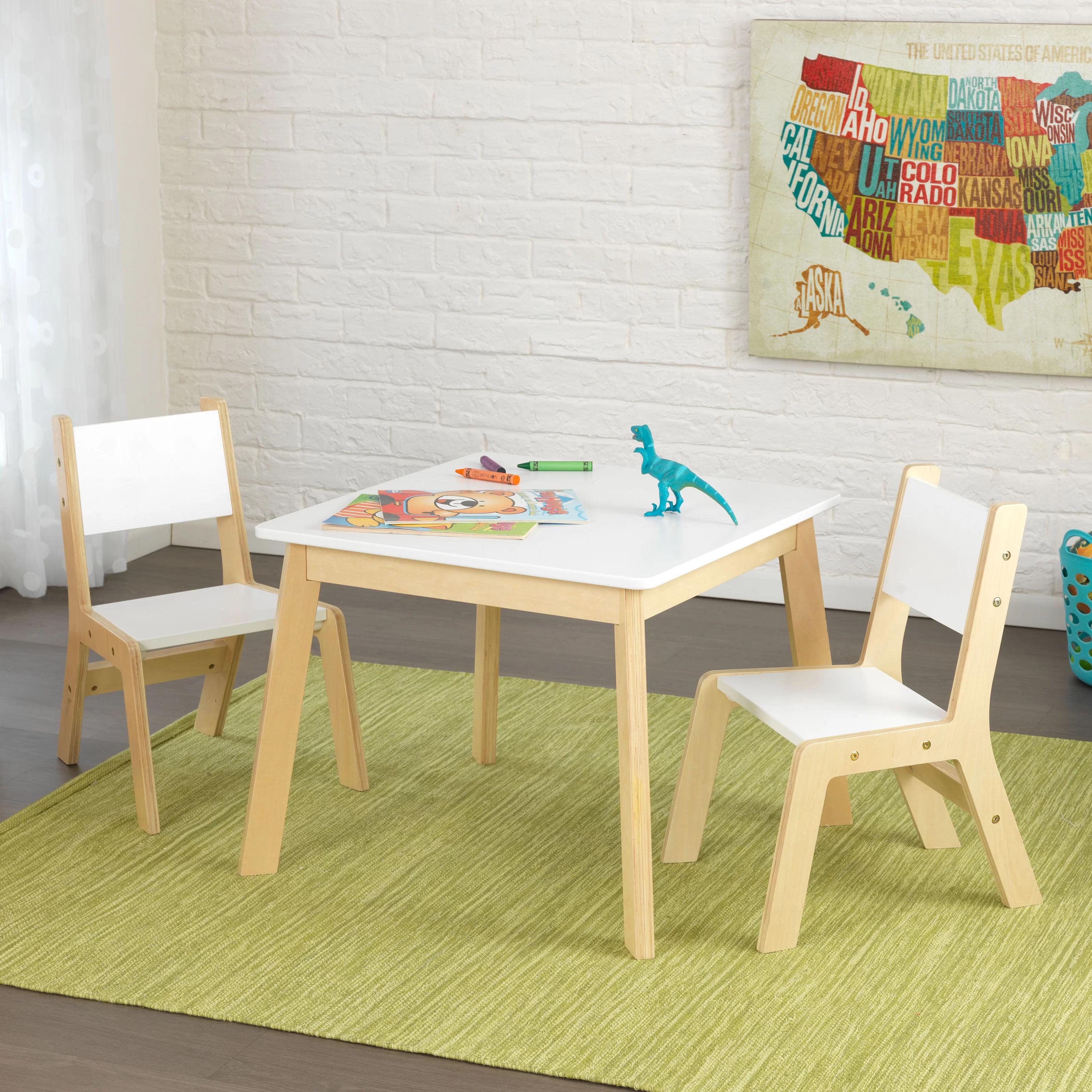Kids 3 Piece Play Activity Chair Set thumbnail 2