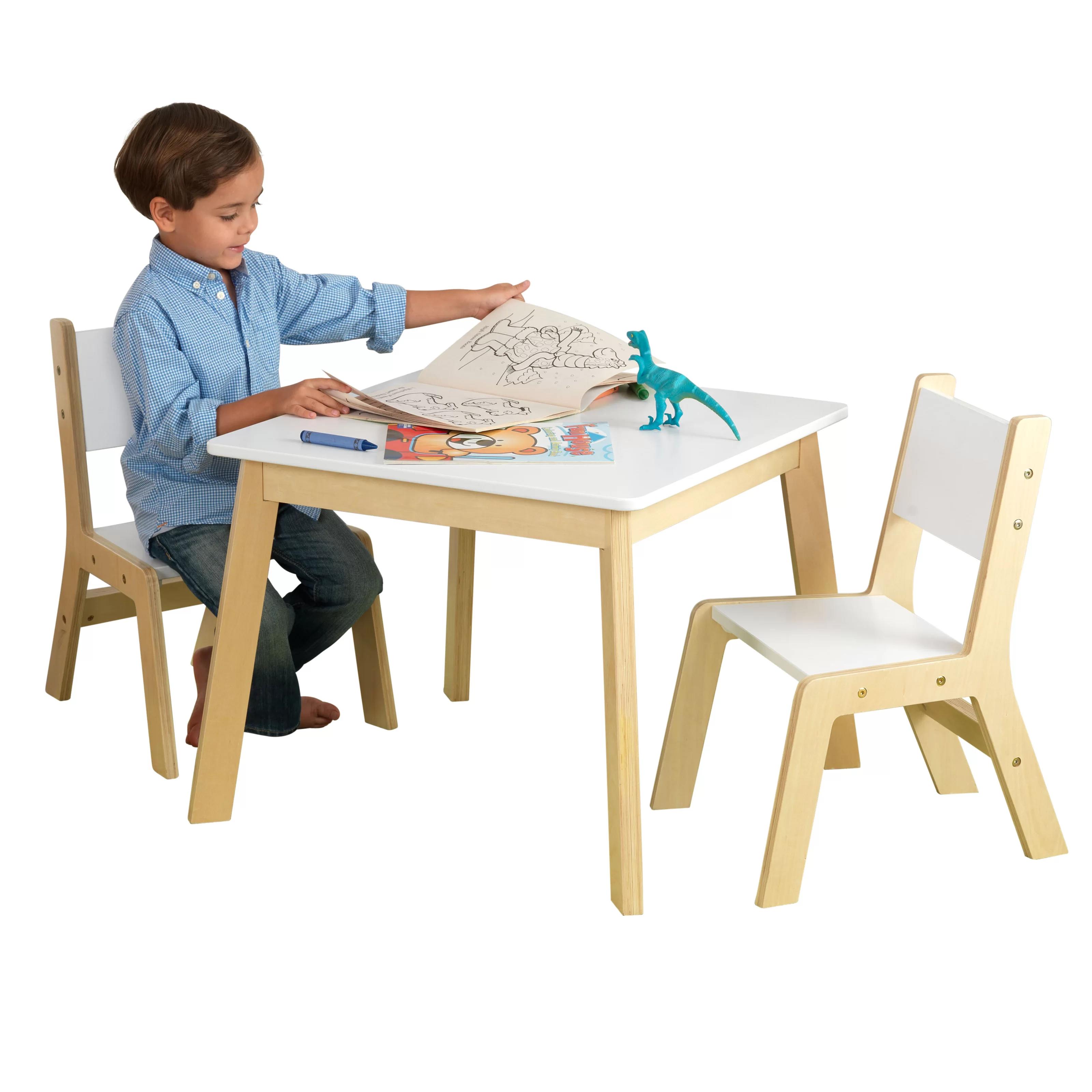 Kids 3 Piece Play Activity Chair Set thumbnail 4