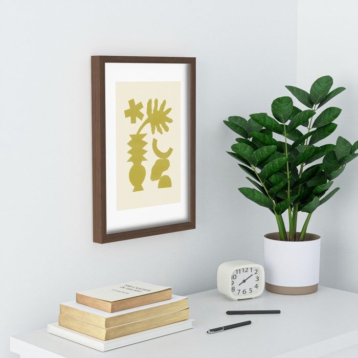 Moss Stack Recessed Framed Print thumbnail 2