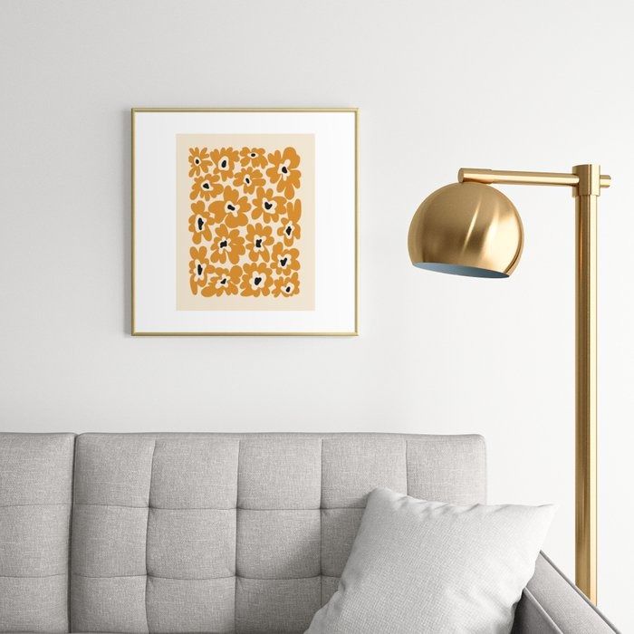 Spring summer garden Framed Art Print thumbnail 2