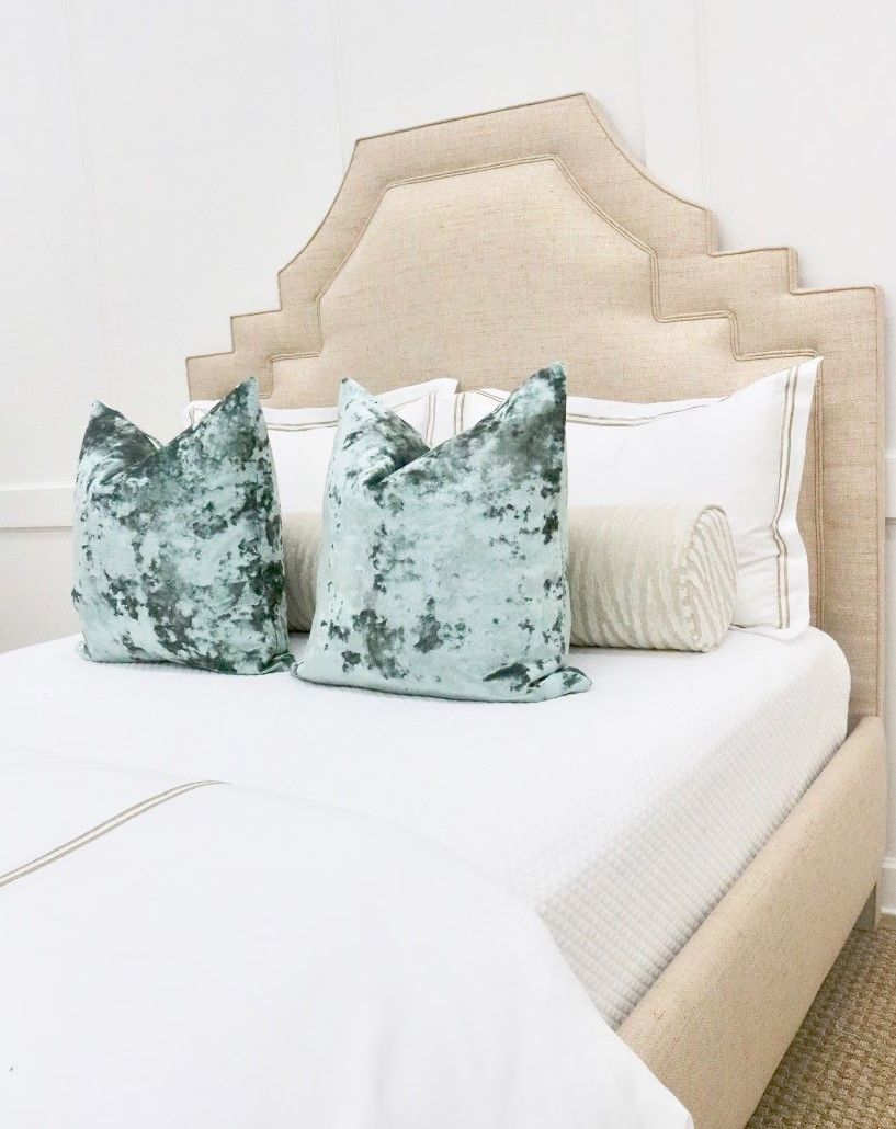Lavish Velvet Aegean Pillow 22"x22" thumbnail 2