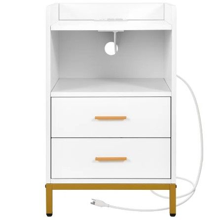 Areil 2 Drawer Nightstand thumbnail 2