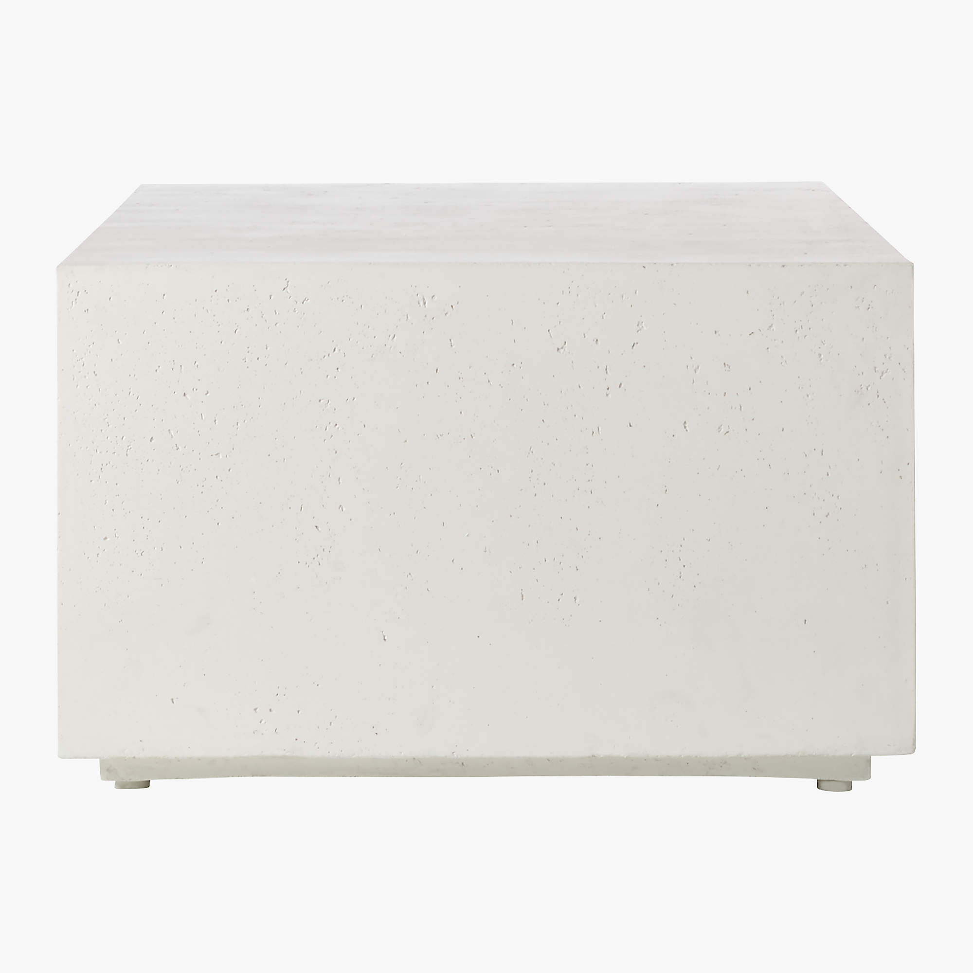 Matter Ivory Cement Rectangle Coffee Table thumbnail 4