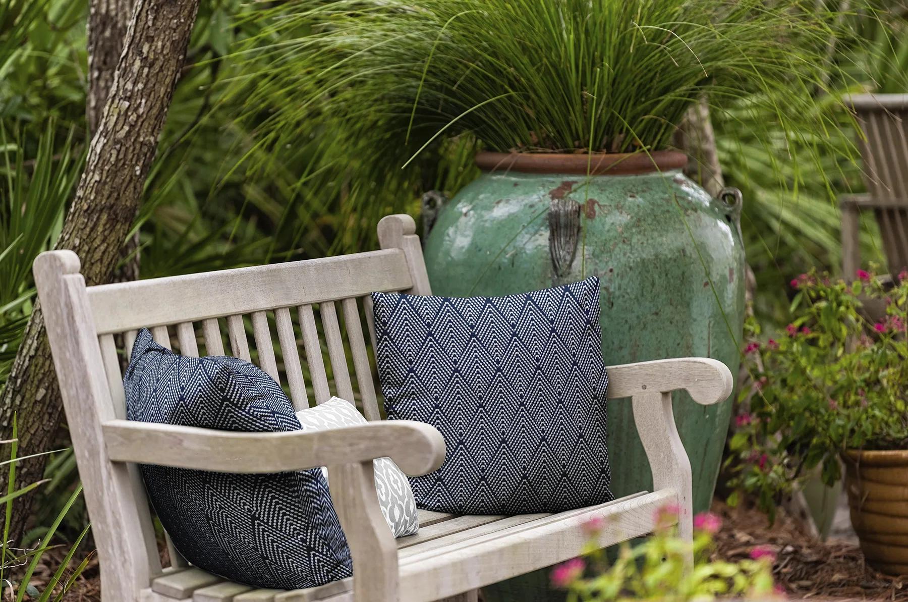 Kira Geometric Throw Pillow-18"x18" thumbnail 3