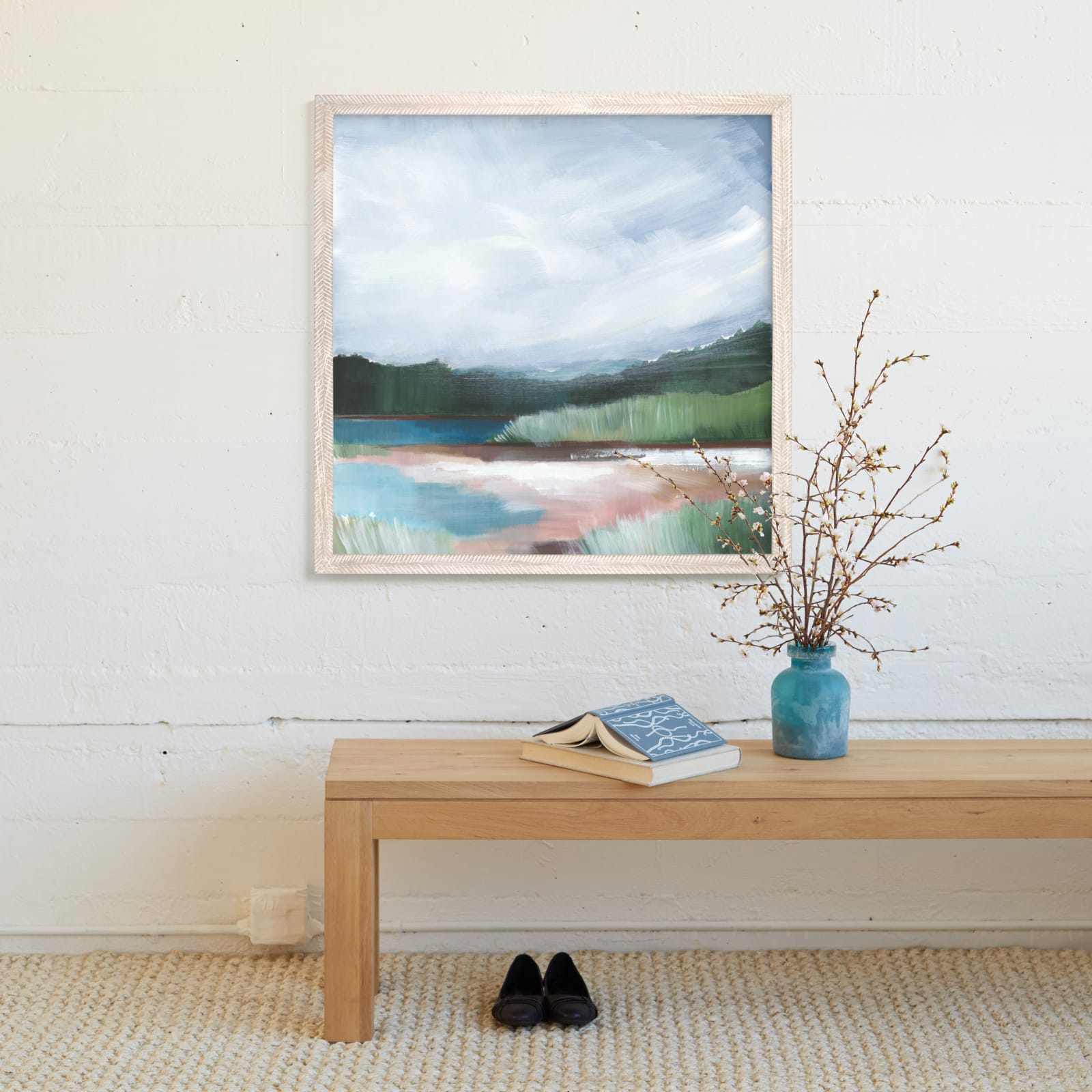 Torrey Pines II  With Frame 30"x30" thumbnail 2