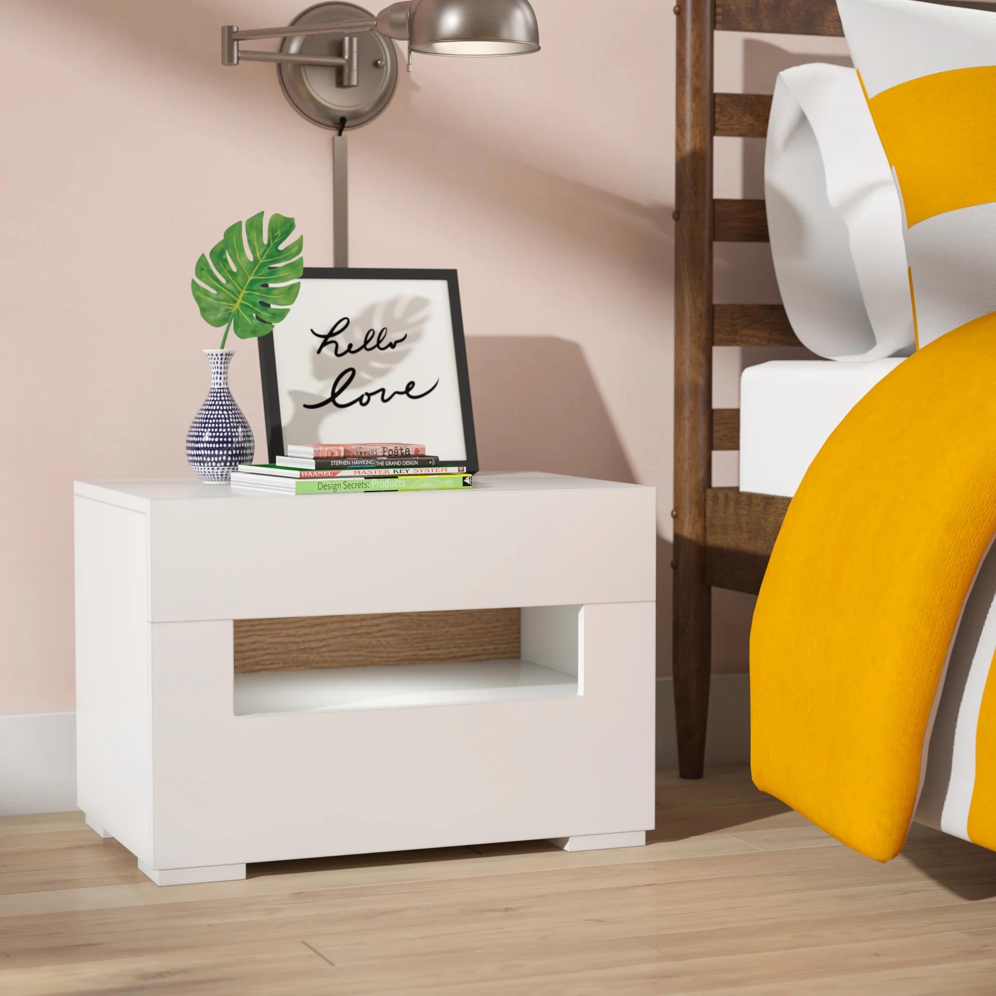 Averick Wood Nightstand thumbnail 2