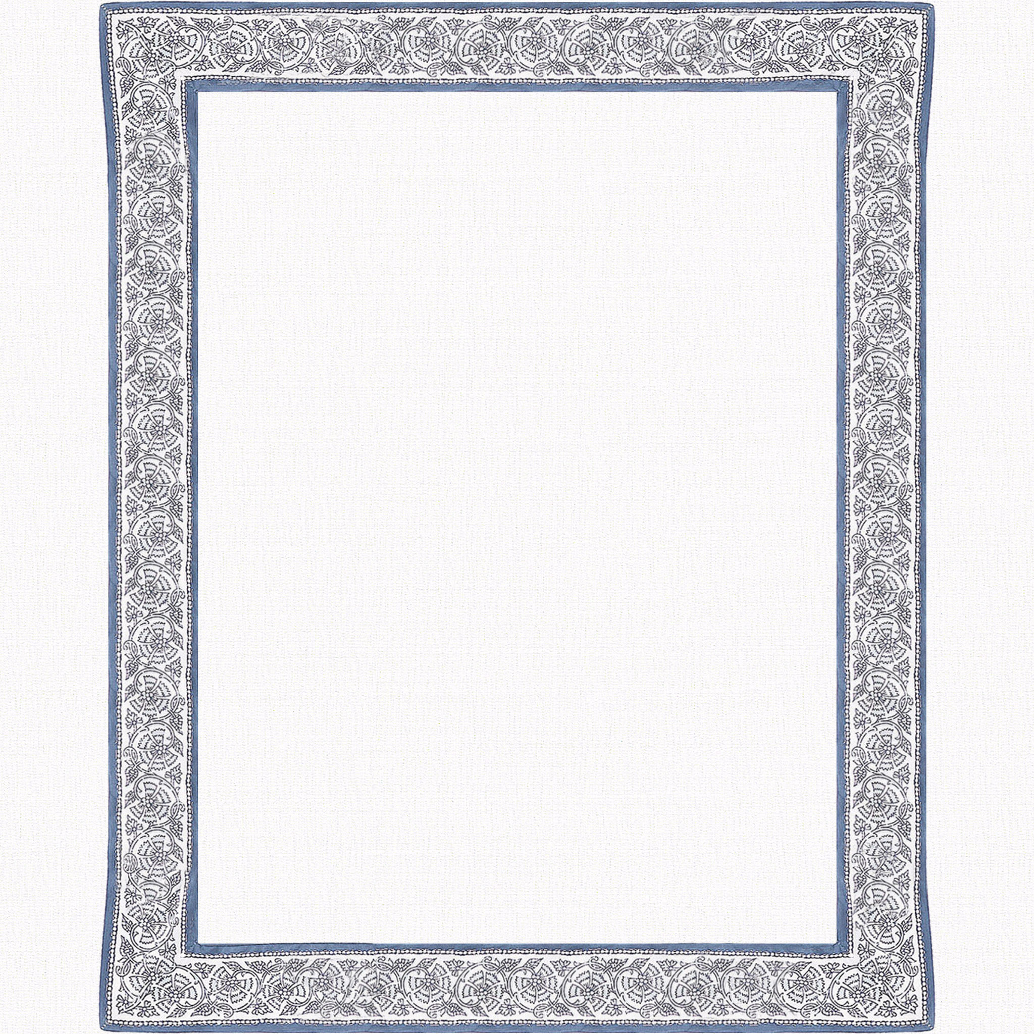 GEORGETTE FLORAL BORDER DUVET COVER thumbnail 3