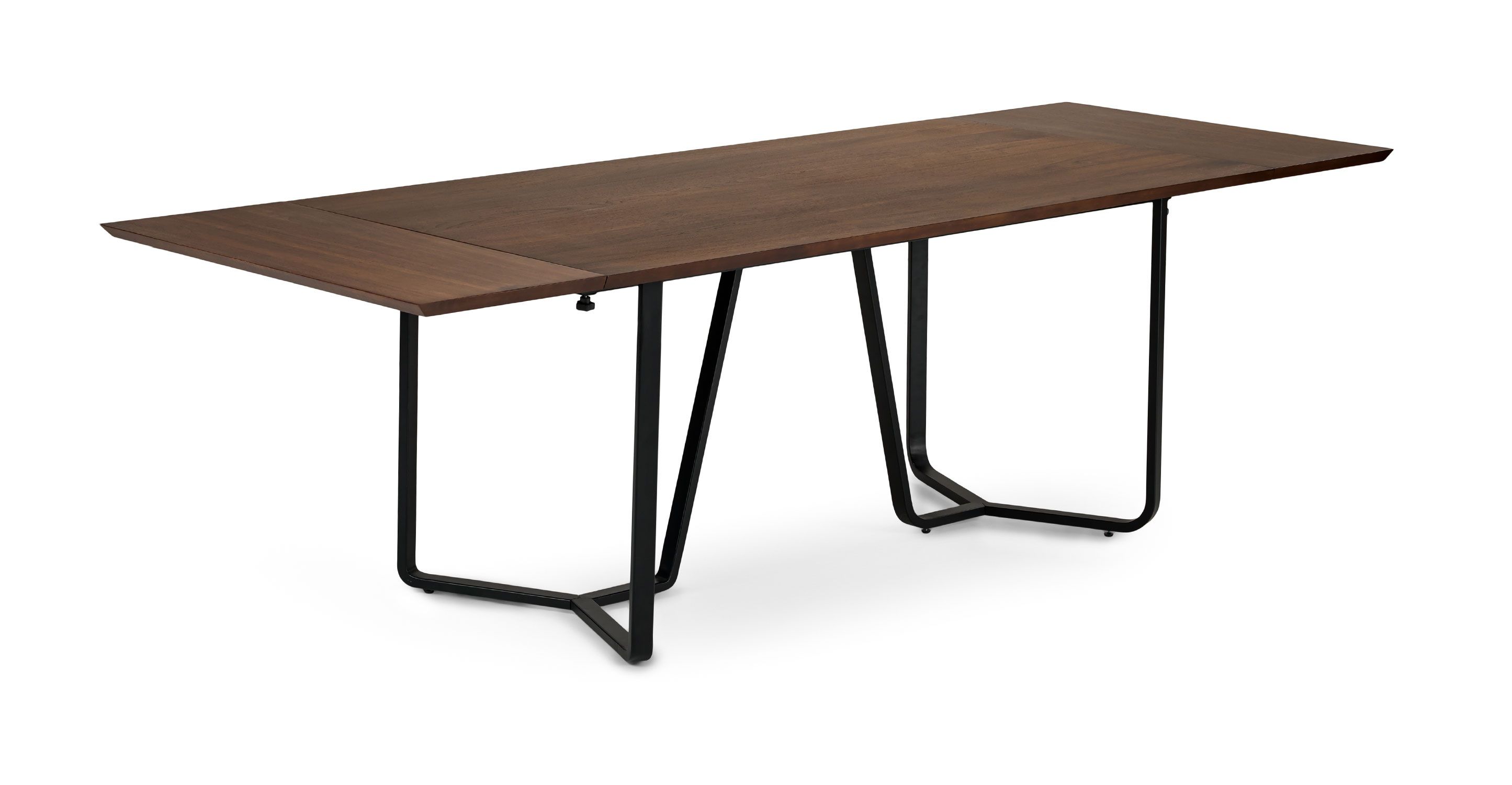 Fulton Walnut Dining Table for 8 Extendable thumbnail 2