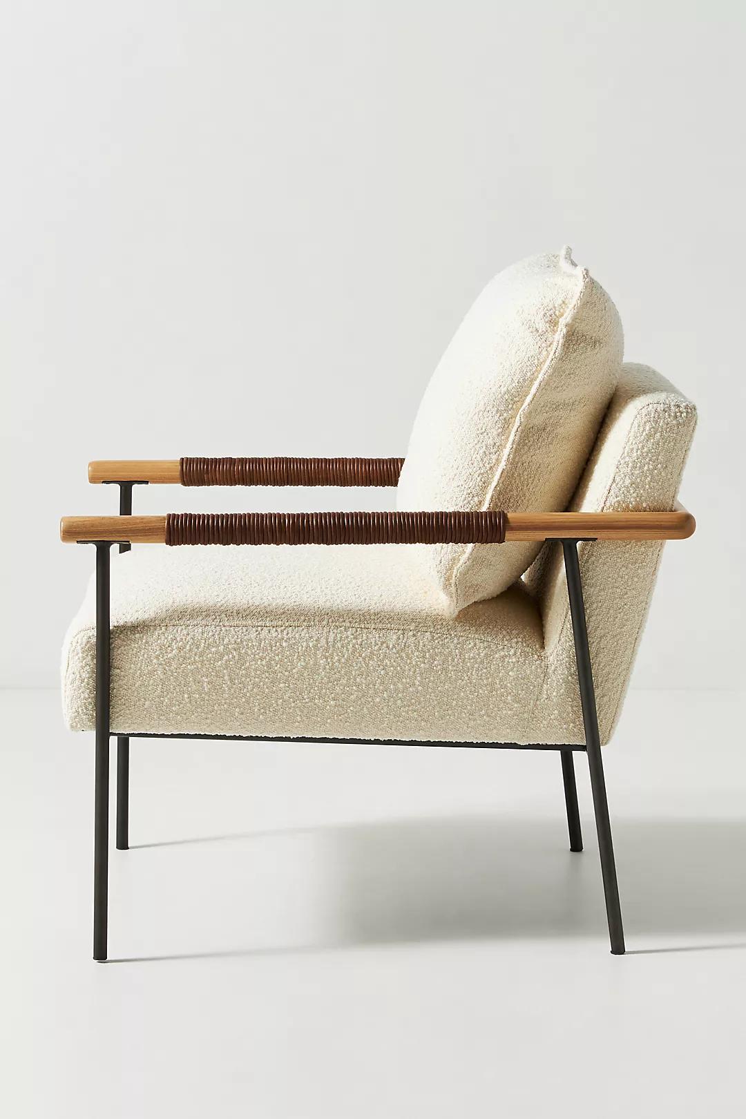 Boucle Atticus Armchair thumbnail 4