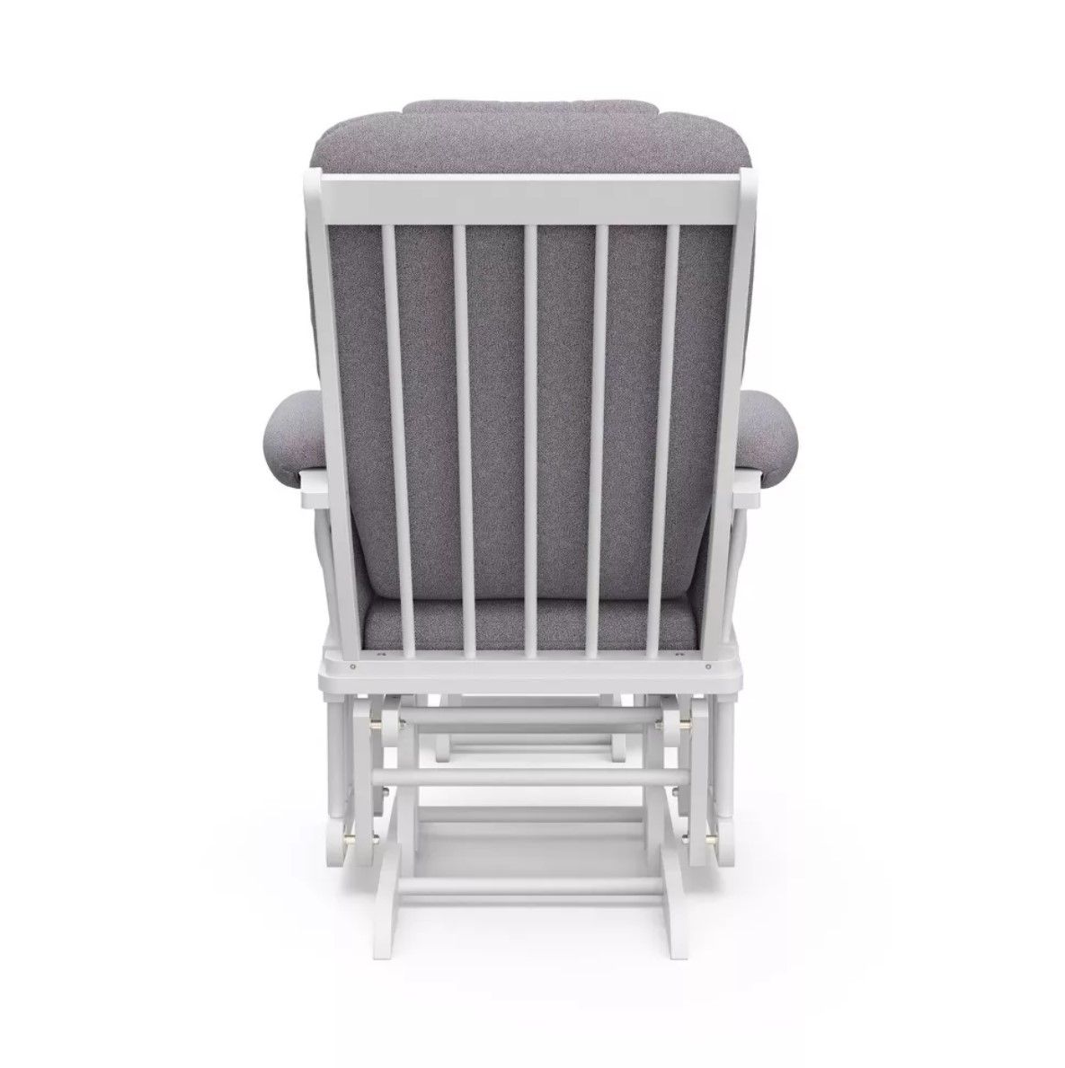 Storkcraft Tuscany White Frame Glider and Ottoman thumbnail 5