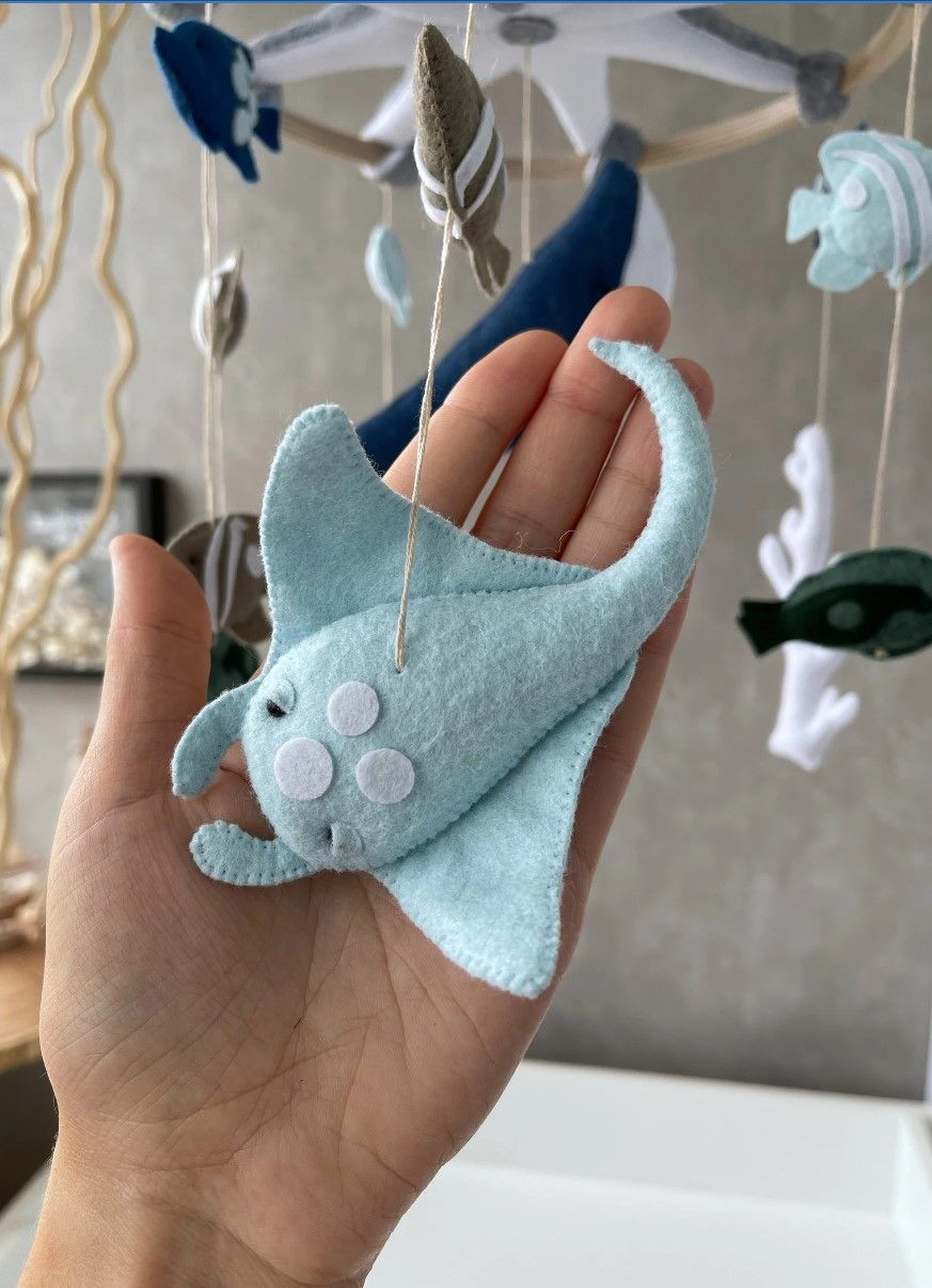 BIG Ocean baby boy mobile thumbnail 5