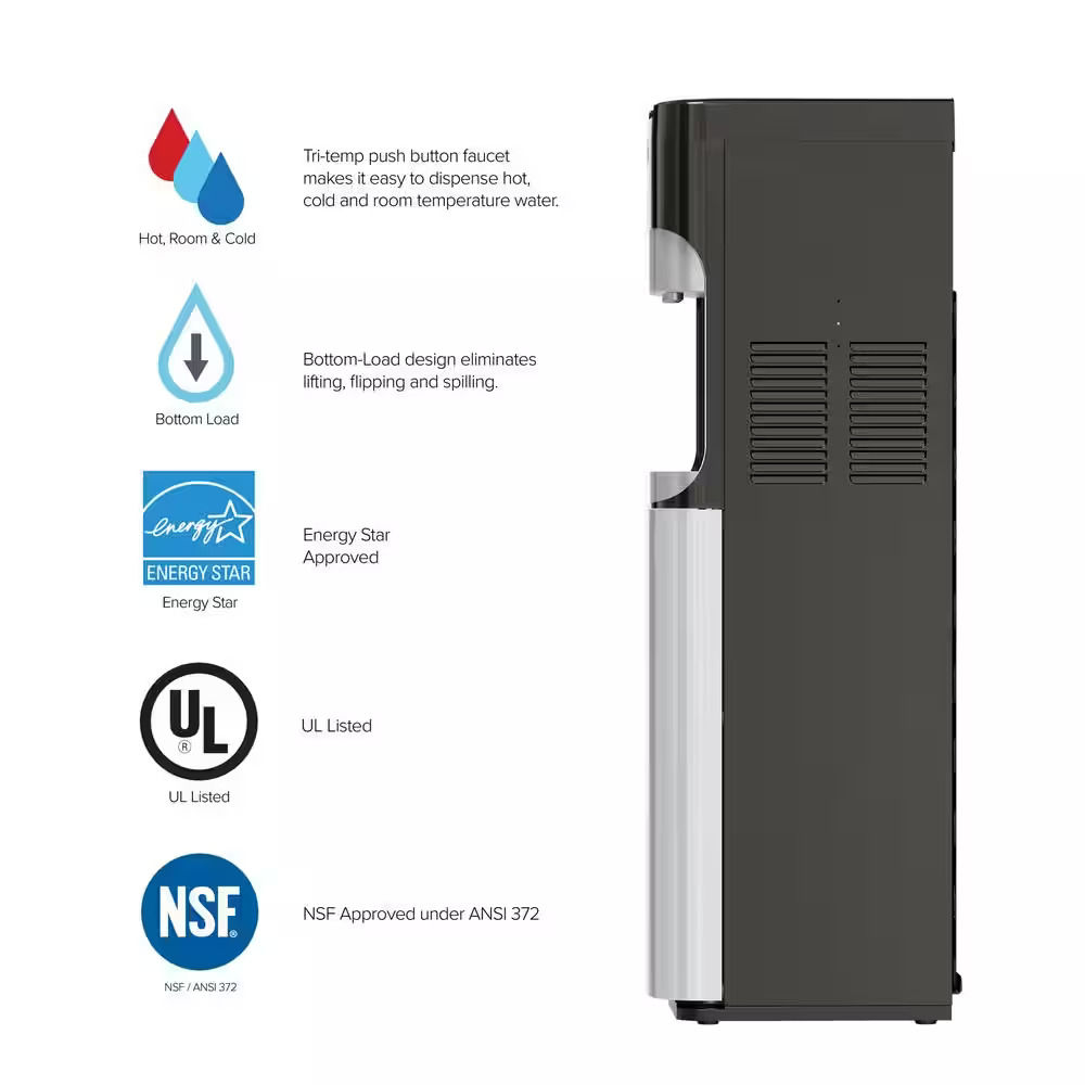 Hot Cold and Room Temp Water Dispenser thumbnail 4