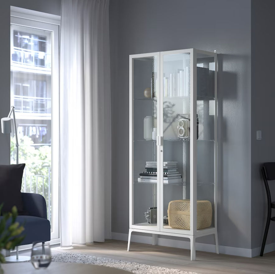  MILSBO Glass door cabinet thumbnail 3