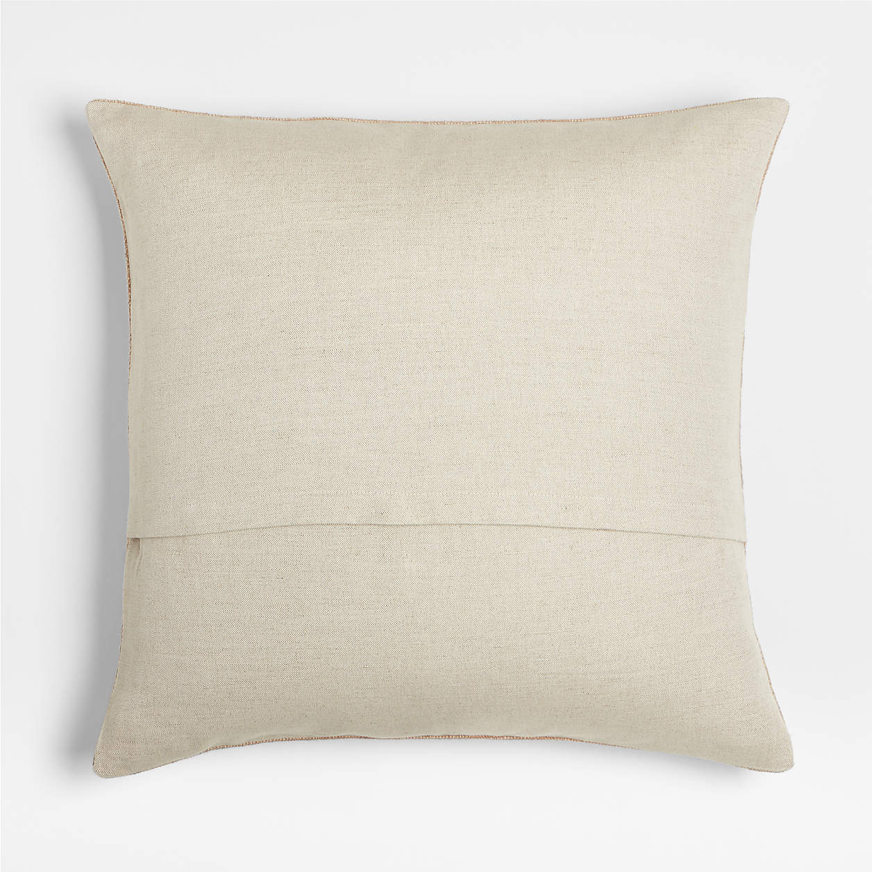Earl Arnold Cotton Frothy Beige Throw Pillow-23"x23" thumbnail 3