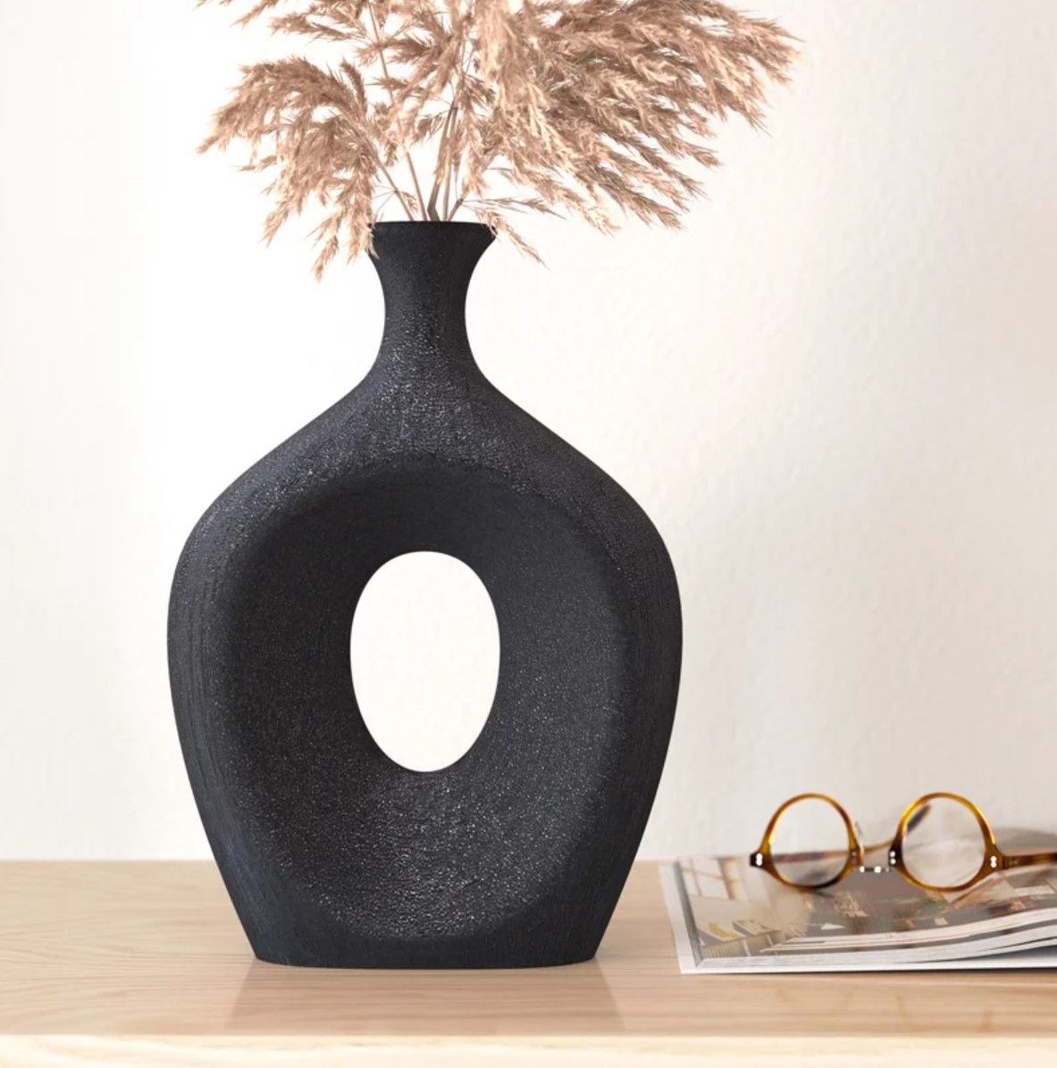 Ceramic Oval Vase thumbnail 2