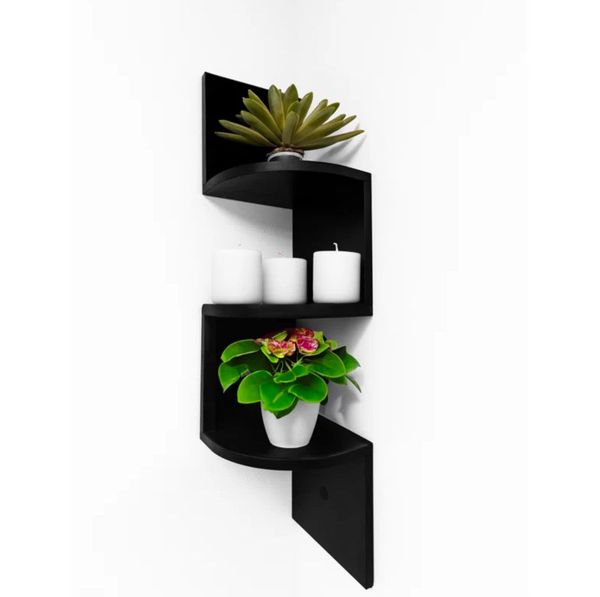 Anestis 3 Piece Square Corner Shelf thumbnail 2