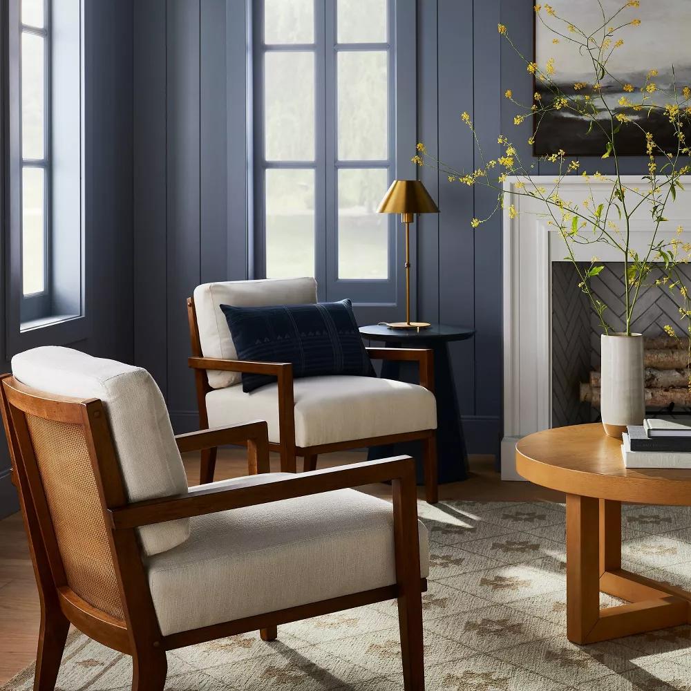 Agoura Hills Cane Back Accent Chair thumbnail 2